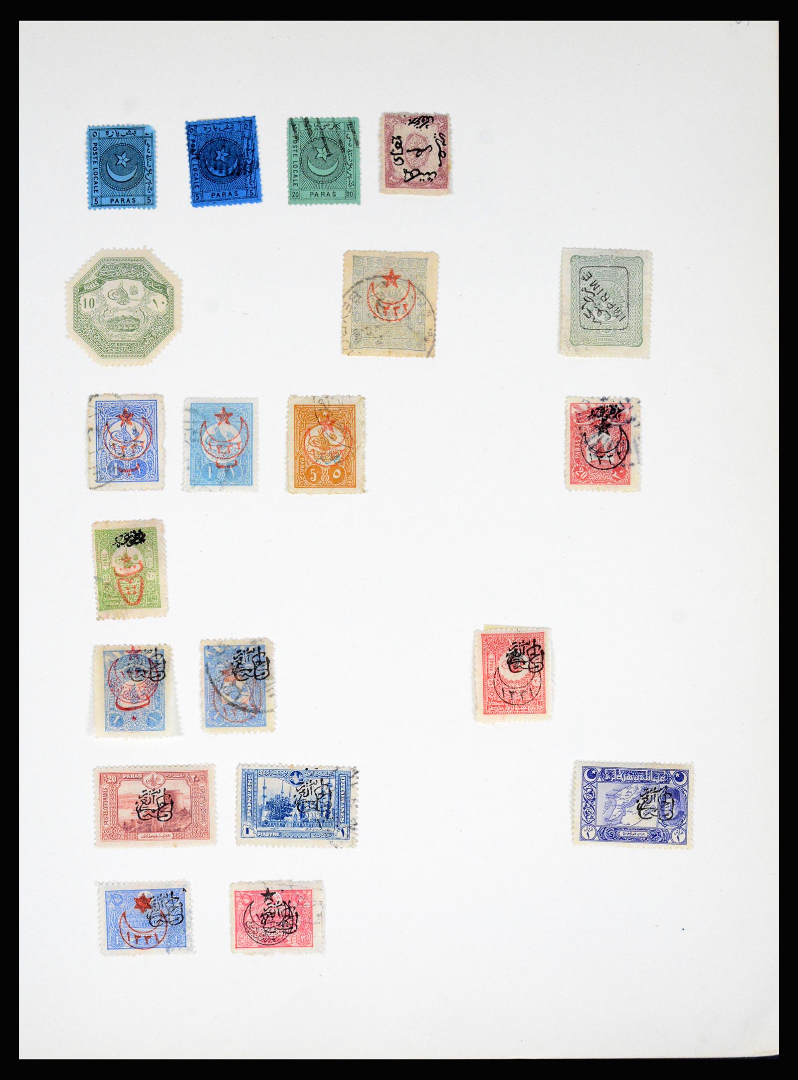 36994 038 - Postzegelverzameling 36994 Wereld vervalsingen 1843-1940.