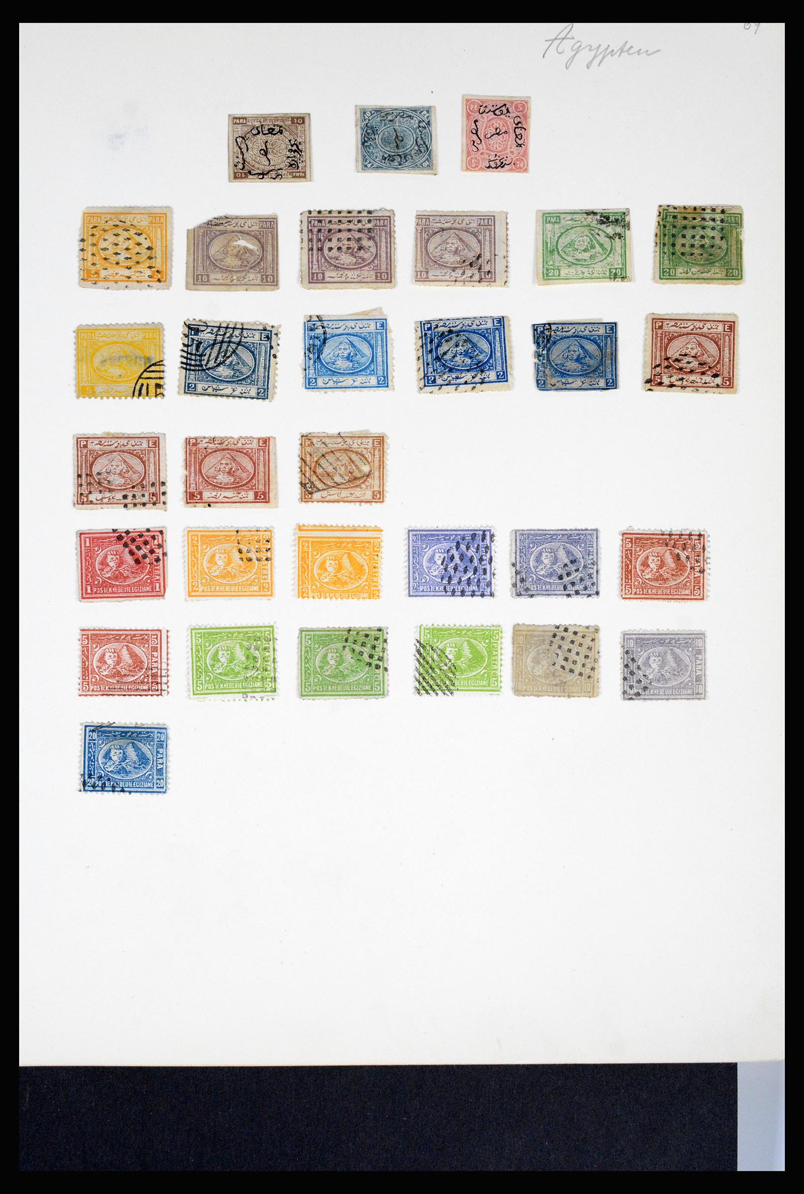36994 040 - Postzegelverzameling 36994 Wereld vervalsingen 1843-1940.