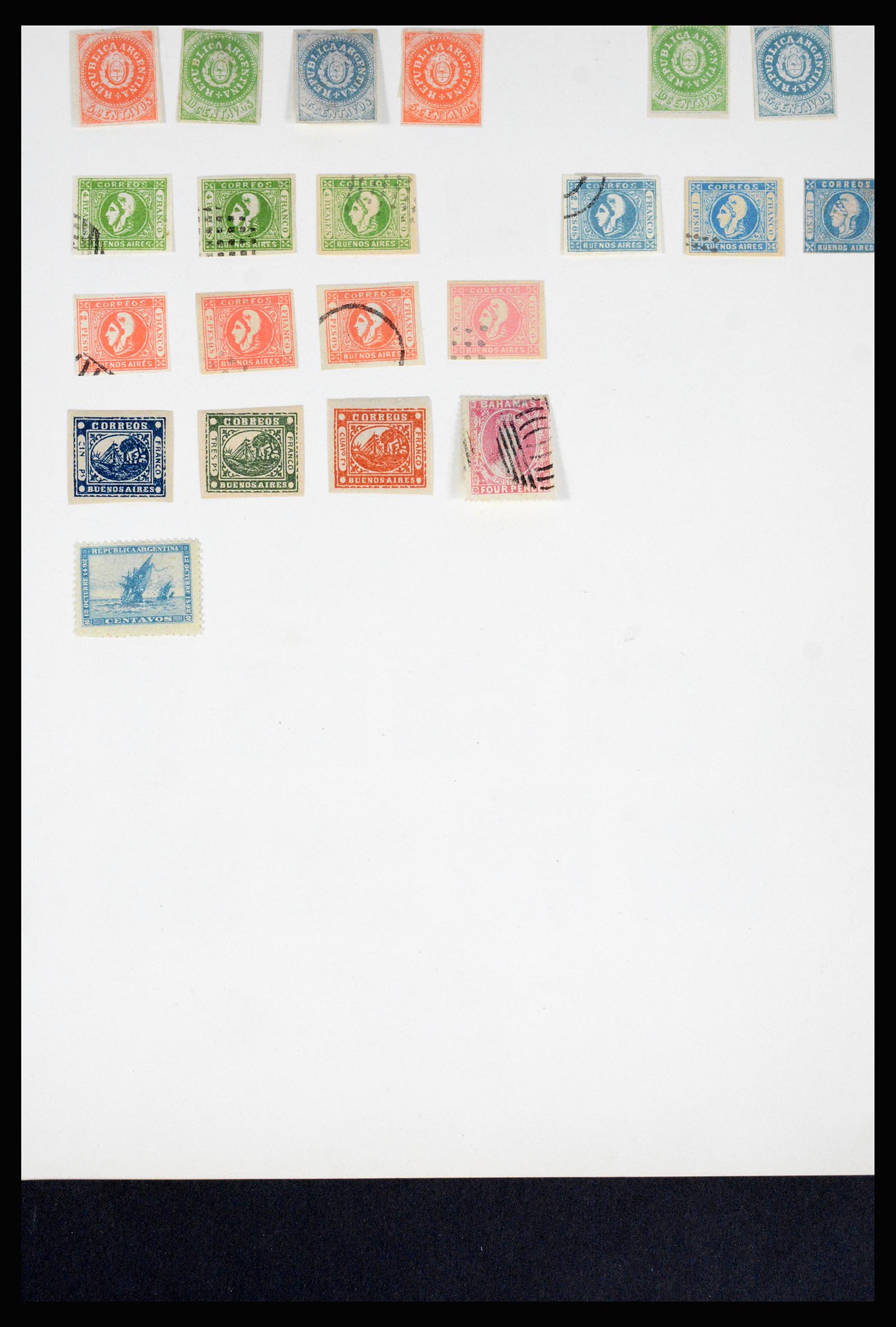 36994 042 - Postzegelverzameling 36994 Wereld vervalsingen 1843-1940.