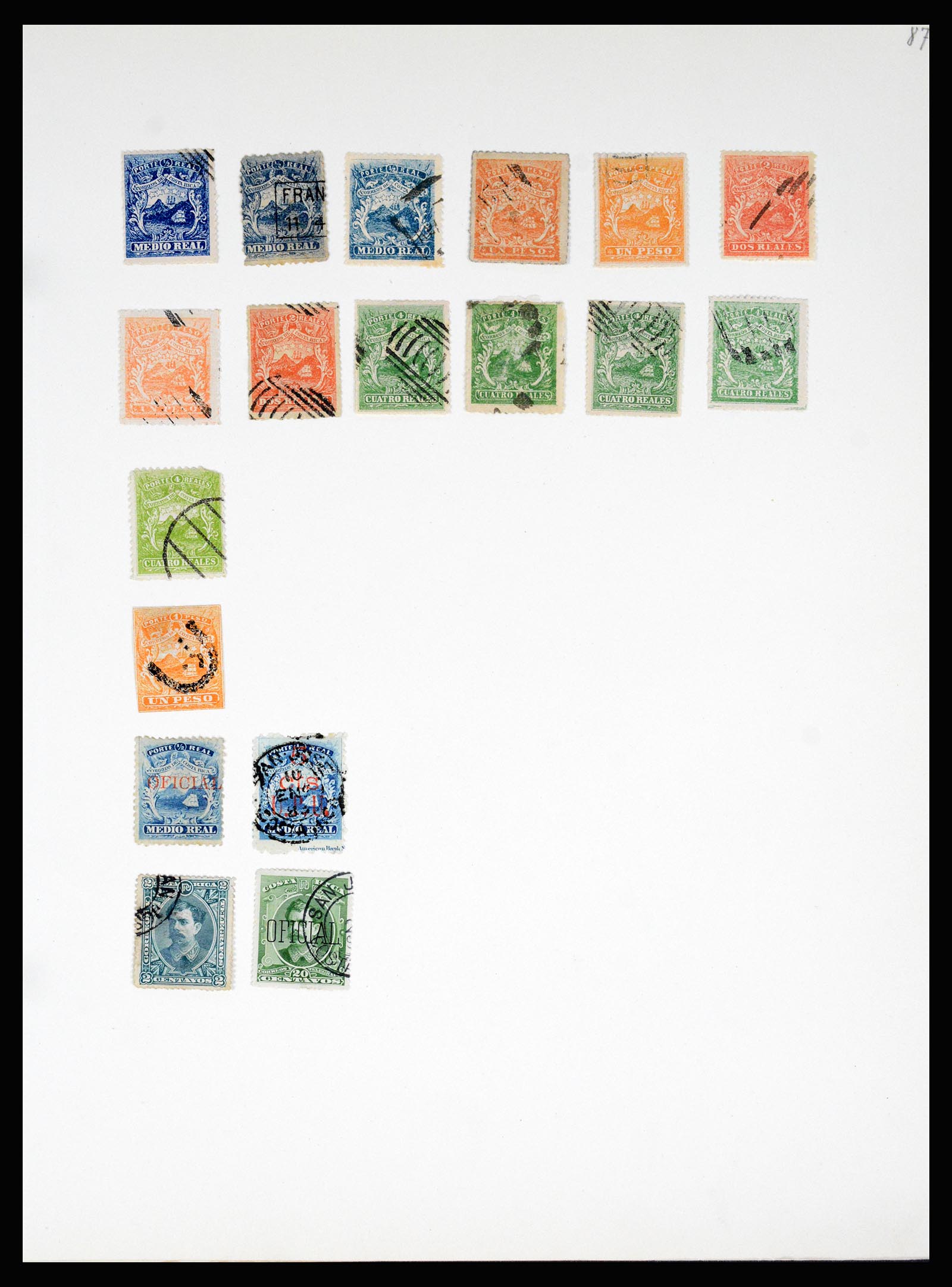 36994 054 - Postzegelverzameling 36994 Wereld vervalsingen 1843-1940.