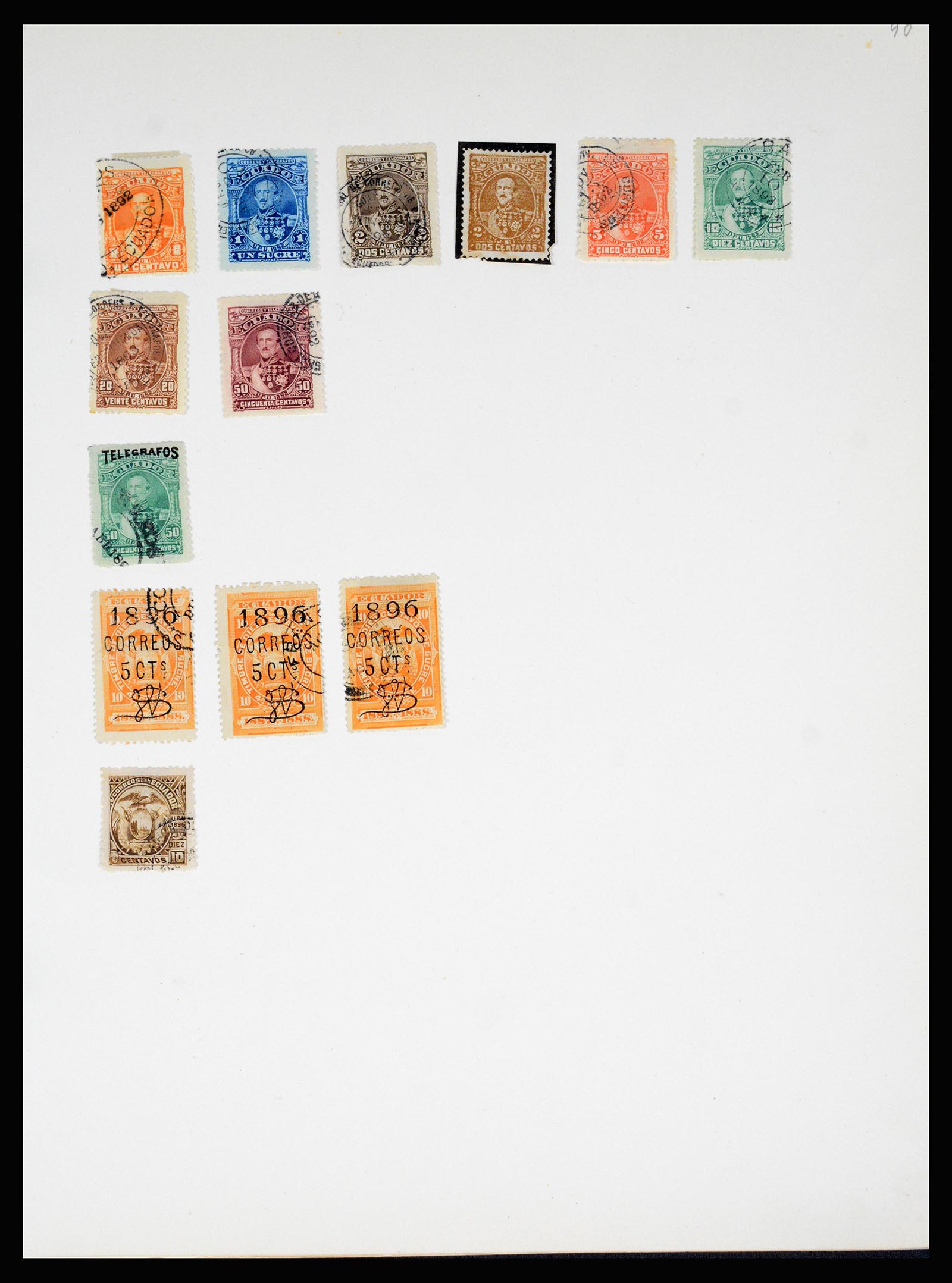 36994 057 - Postzegelverzameling 36994 Wereld vervalsingen 1843-1940.