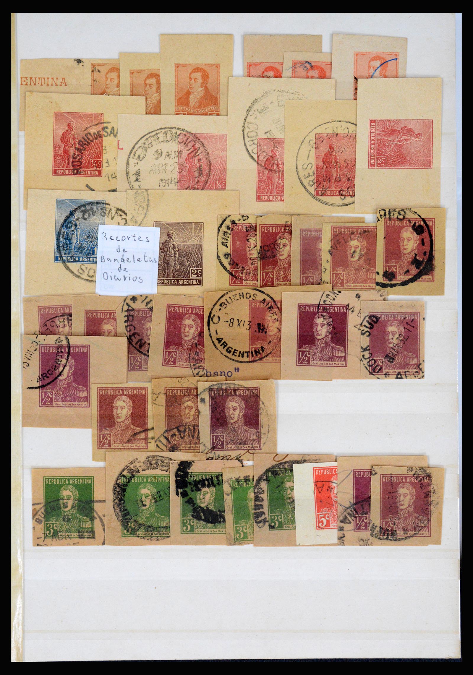 36997 003 - Postzegelverzameling 36997 Argentinië 1858-1998.