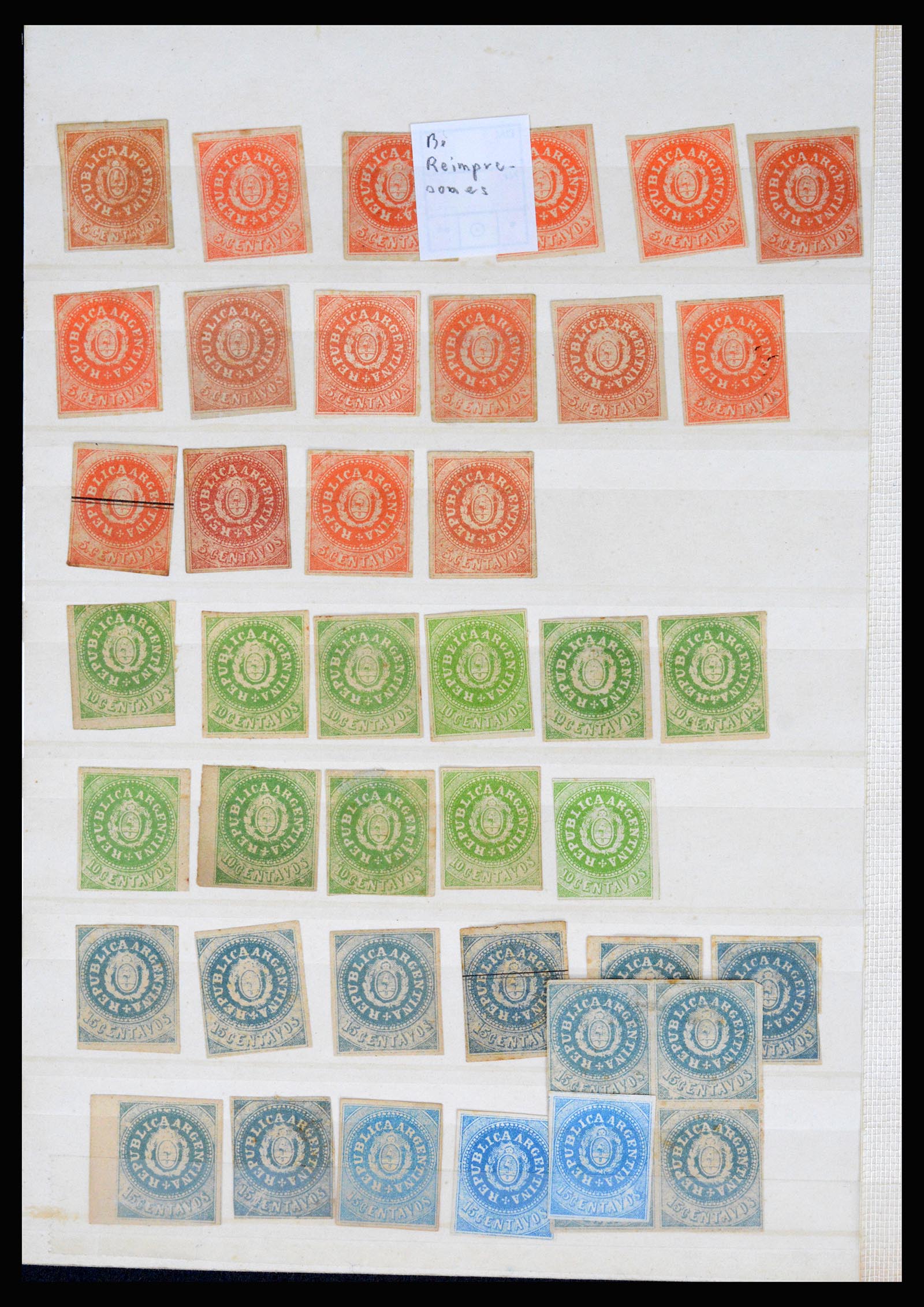 36997 004 - Postzegelverzameling 36997 Argentinië 1858-1998.