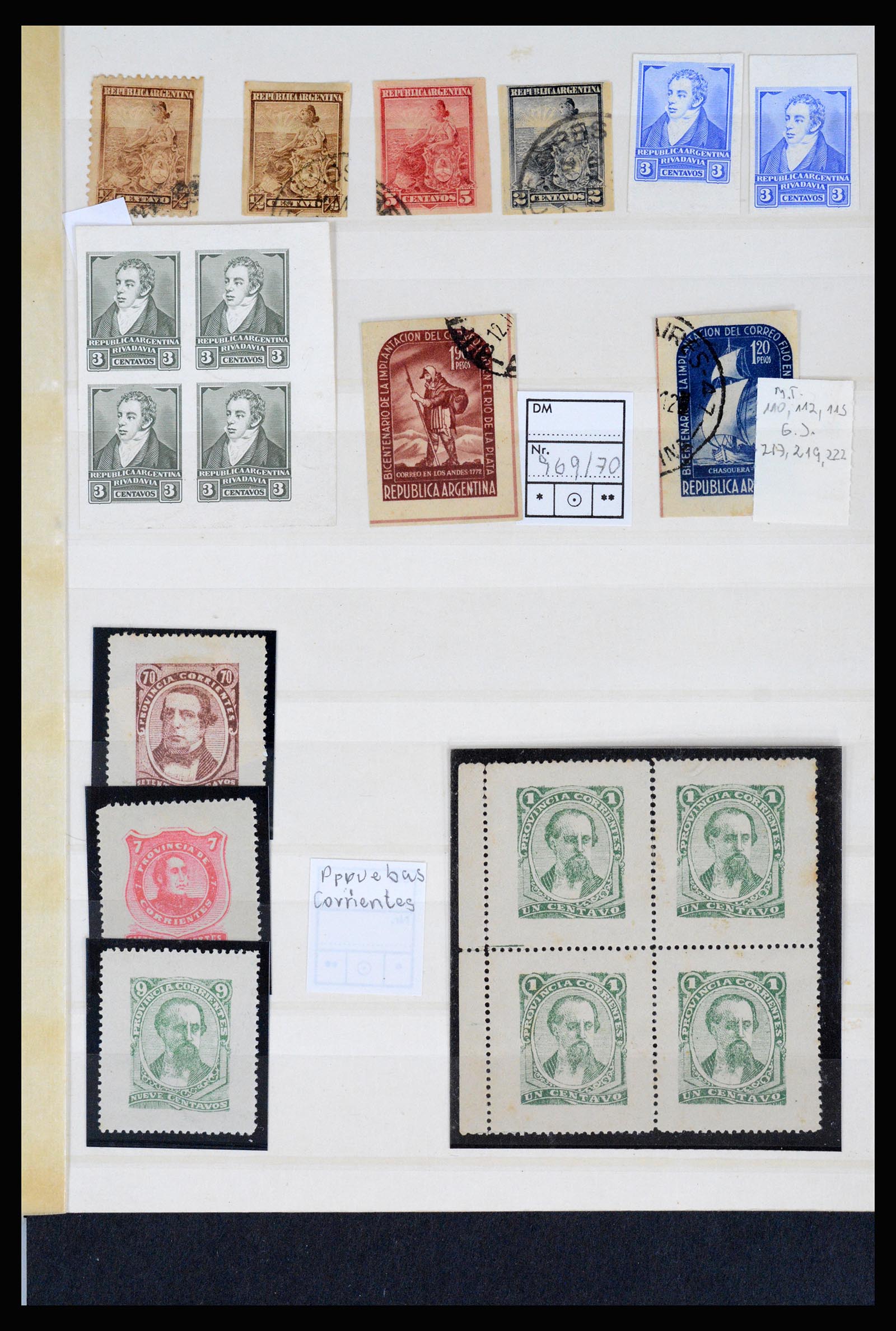 36997 005 - Postzegelverzameling 36997 Argentinië 1858-1998.