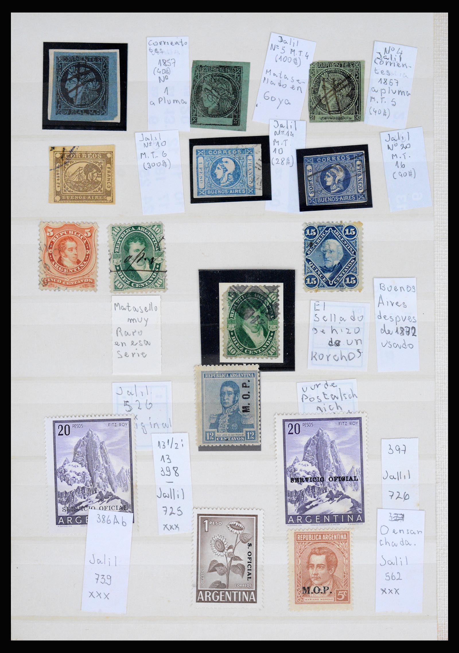 36997 006 - Stamp collection 36997 Argentina 1858-1998.