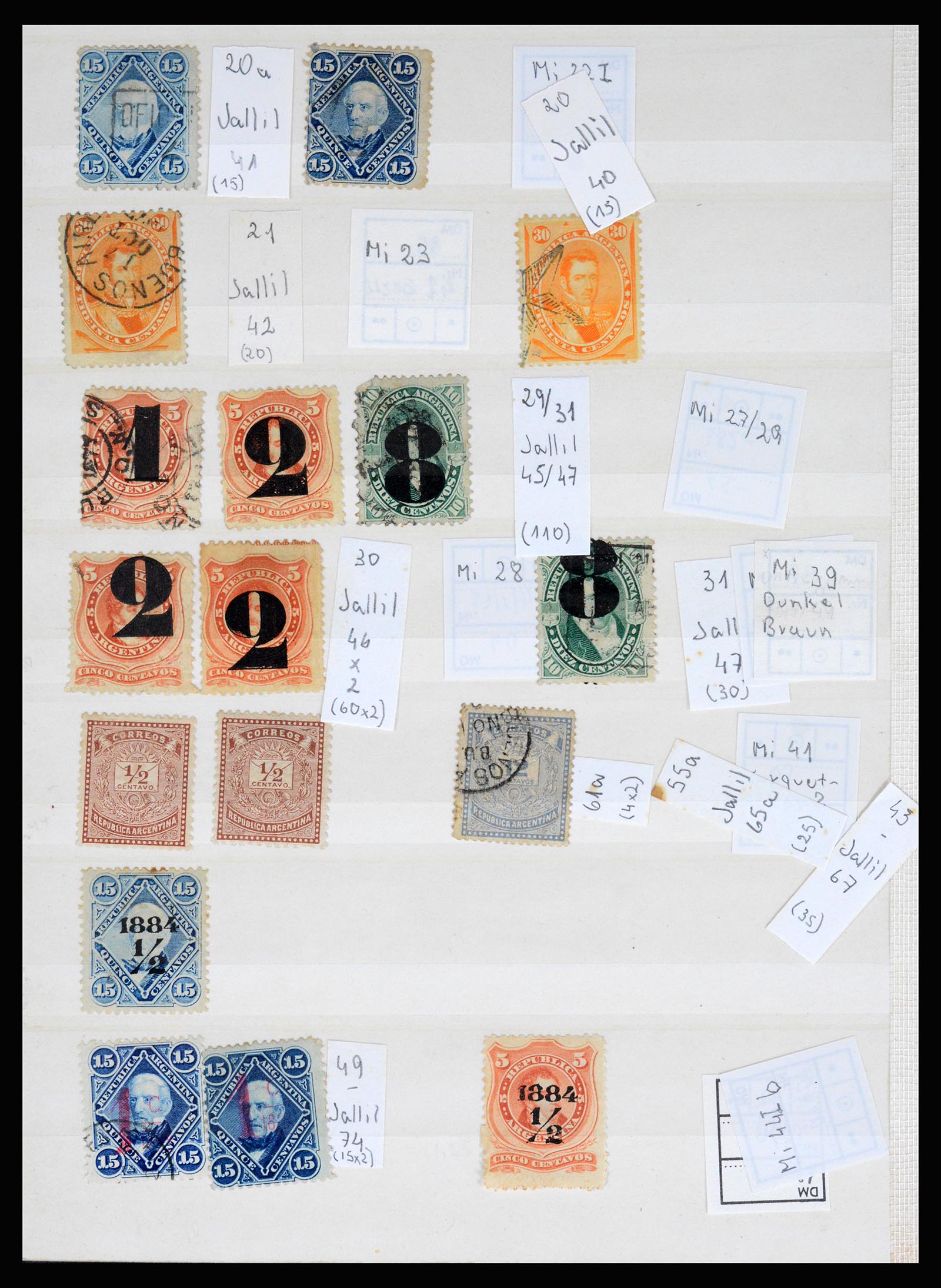 36997 008 - Postzegelverzameling 36997 Argentinië 1858-1998.