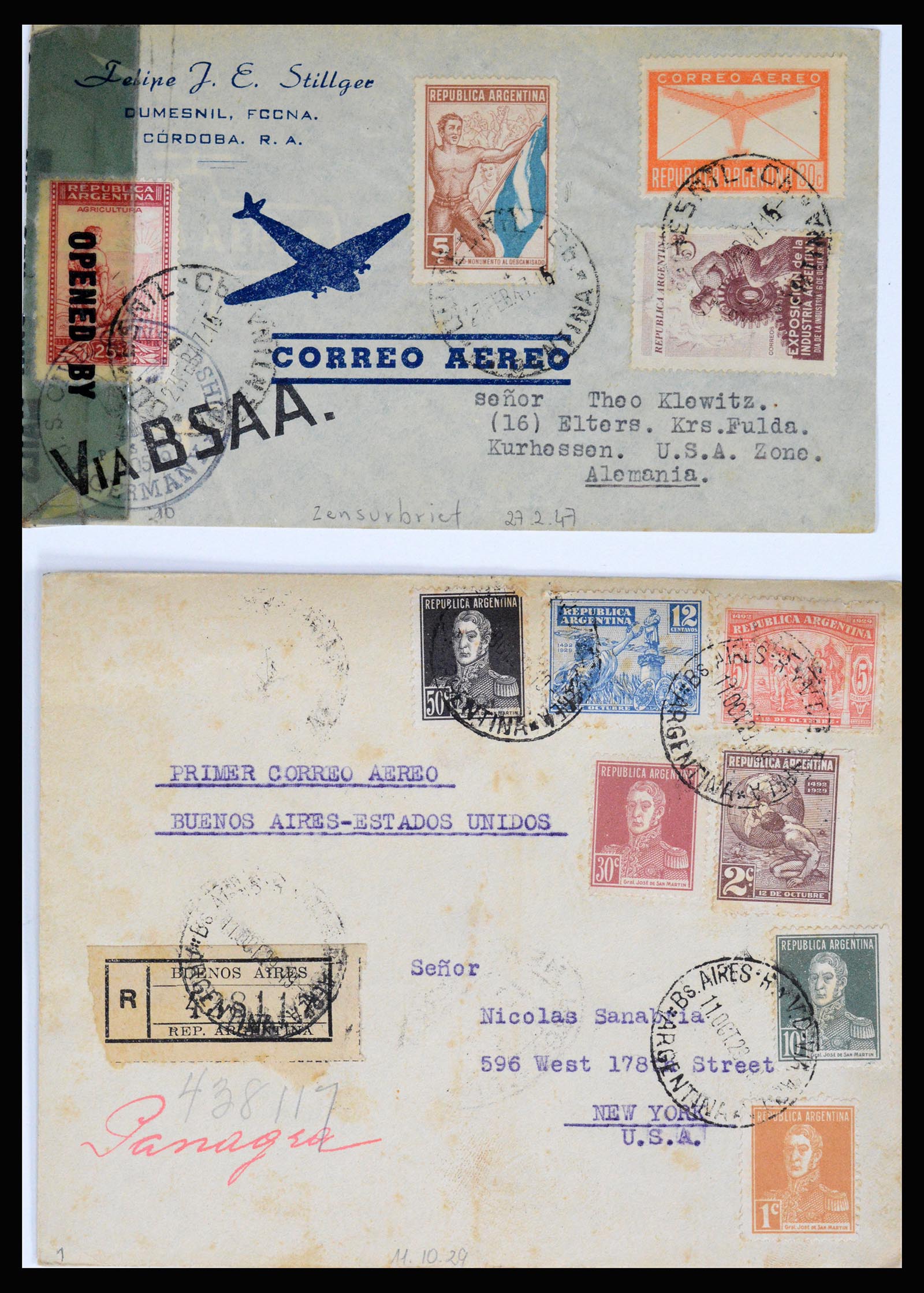 36997 025 - Postzegelverzameling 36997 Argentinië 1858-1998.