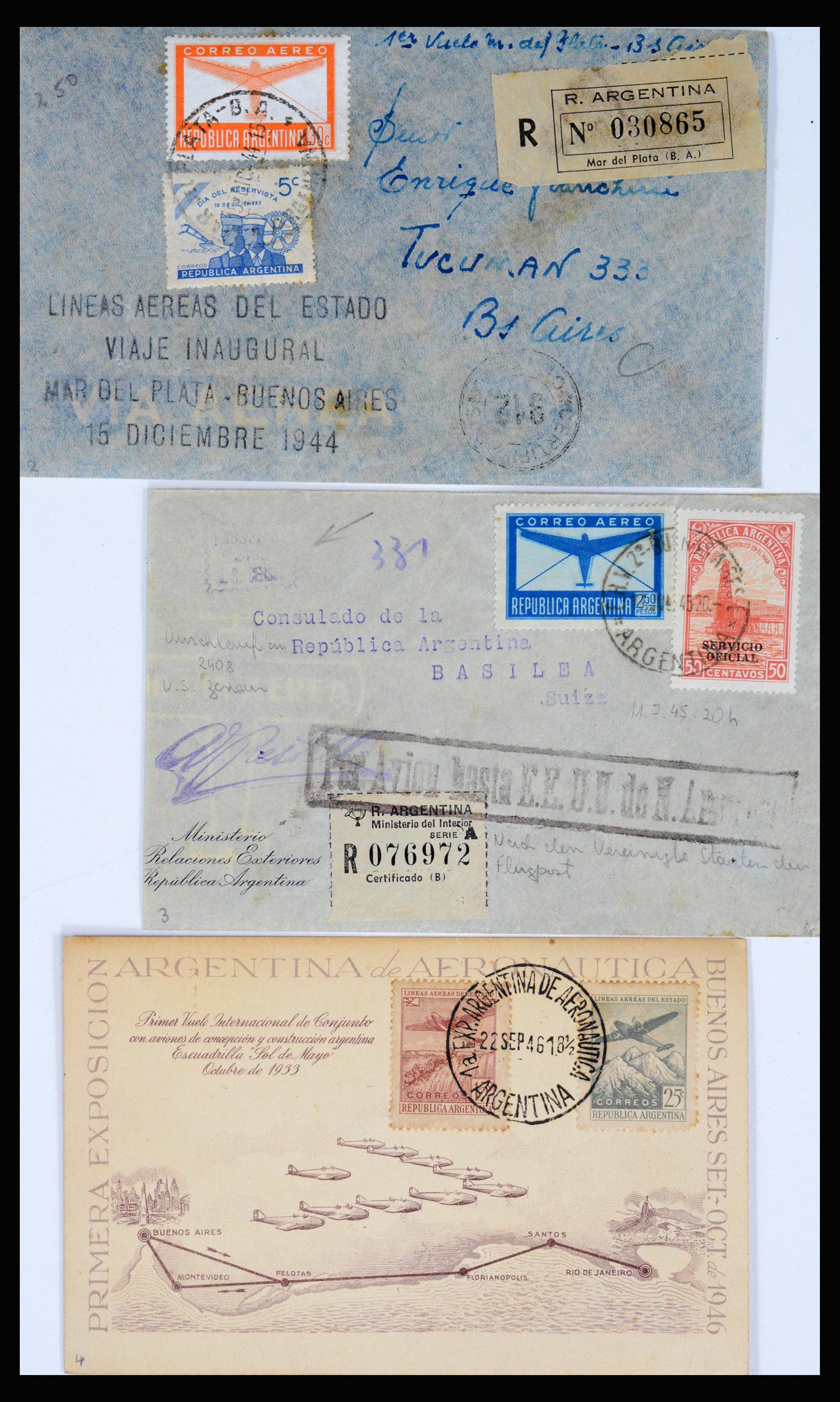 36997 027 - Stamp collection 36997 Argentina 1858-1998.