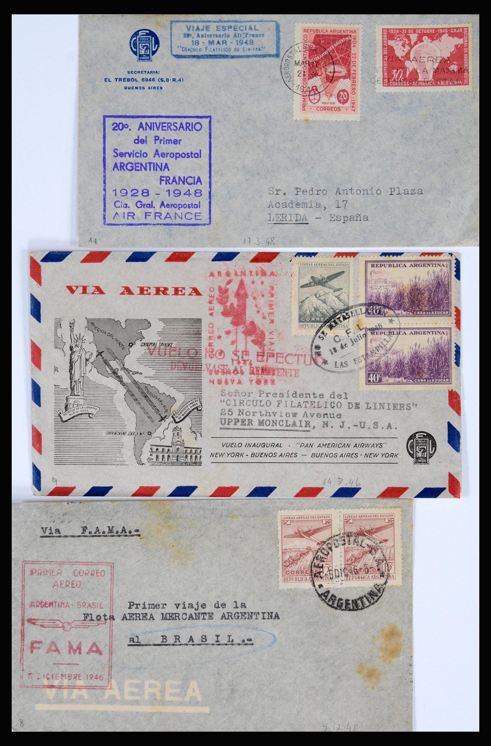 36997 031 - Postzegelverzameling 36997 Argentinië 1858-1998.