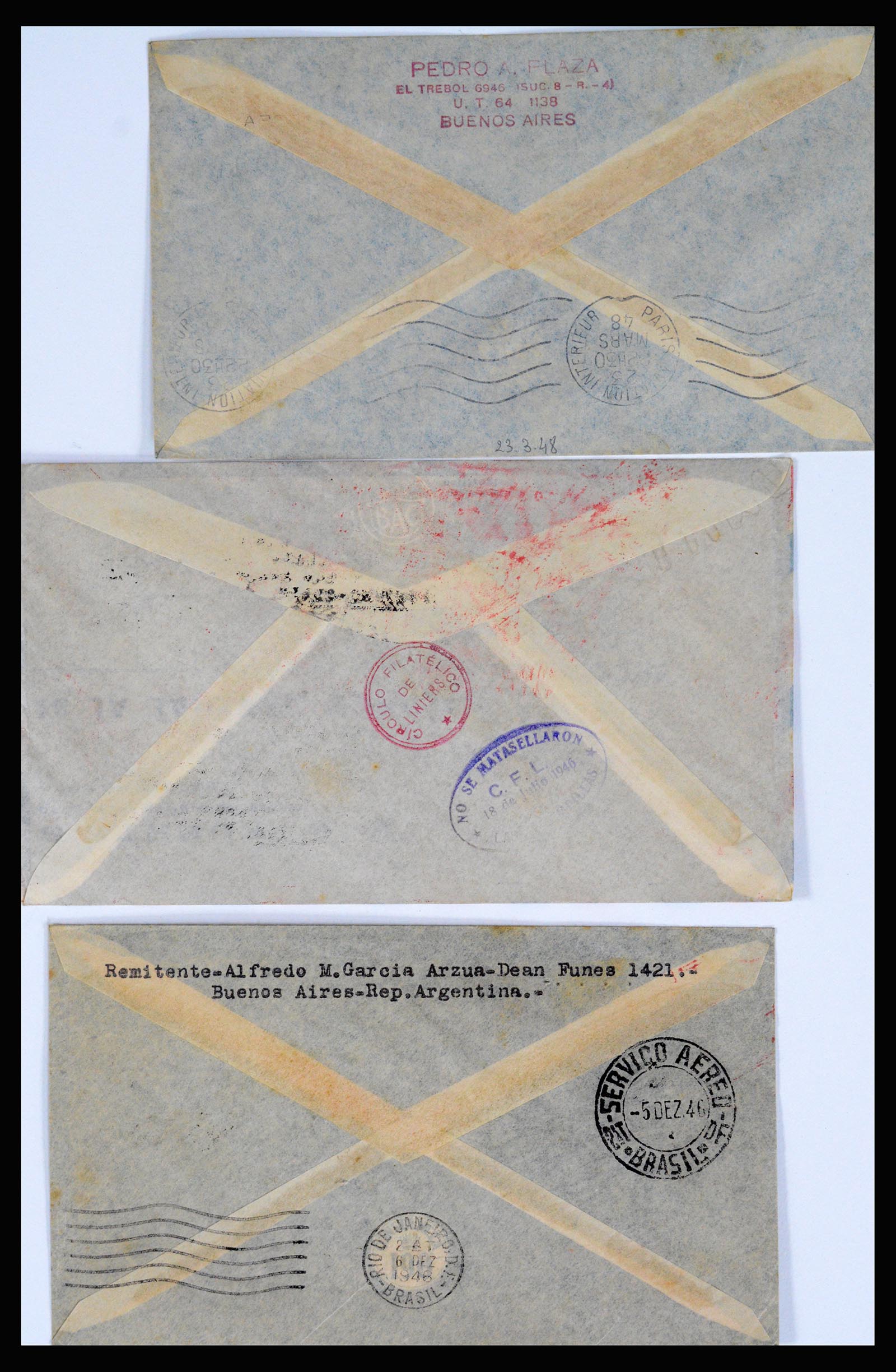 36997 032 - Postzegelverzameling 36997 Argentinië 1858-1998.