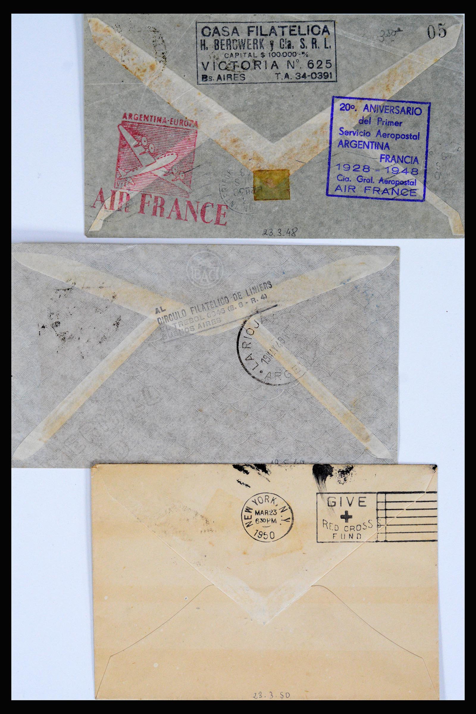 36997 034 - Postzegelverzameling 36997 Argentinië 1858-1998.