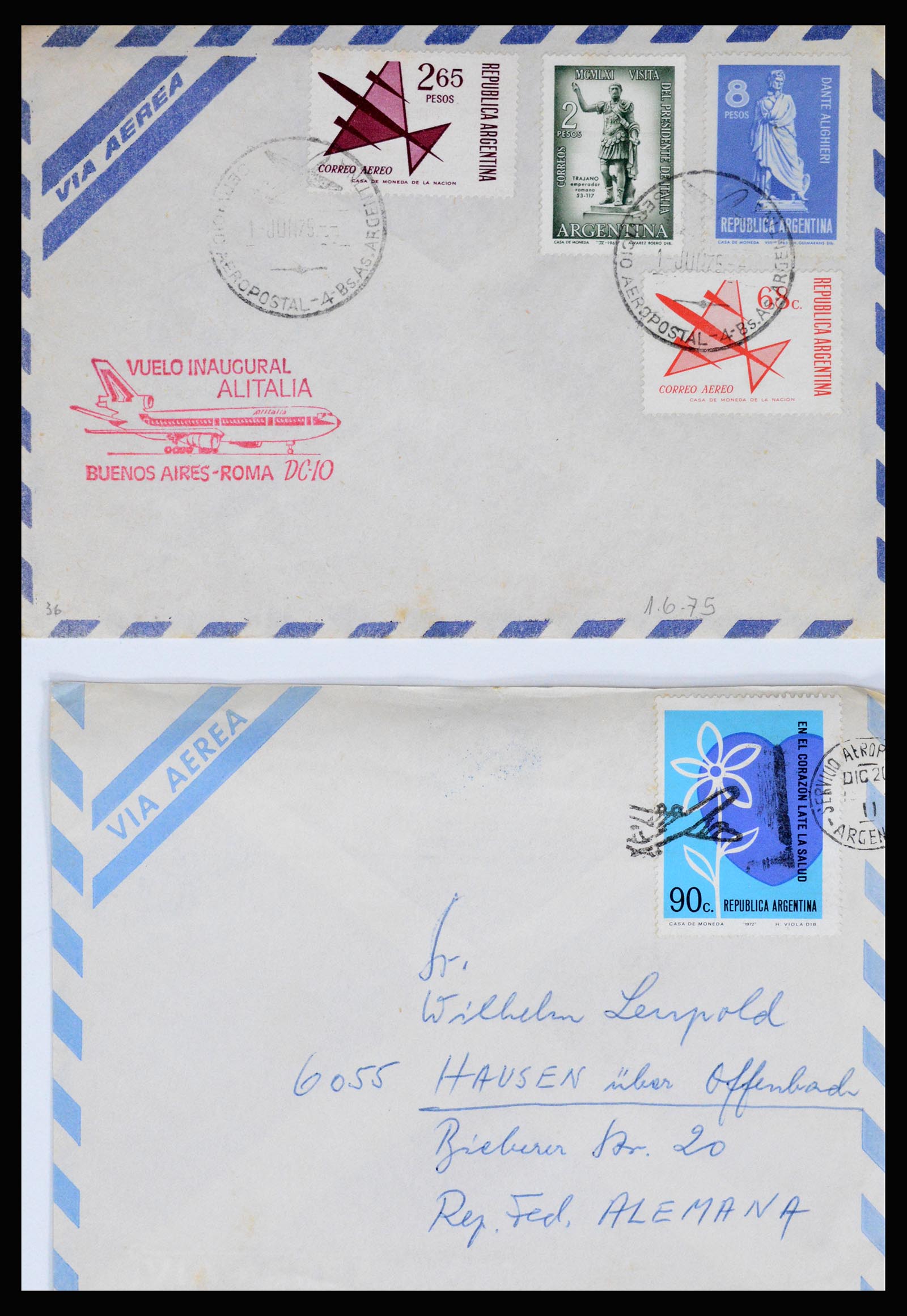 36997 037 - Postzegelverzameling 36997 Argentinië 1858-1998.