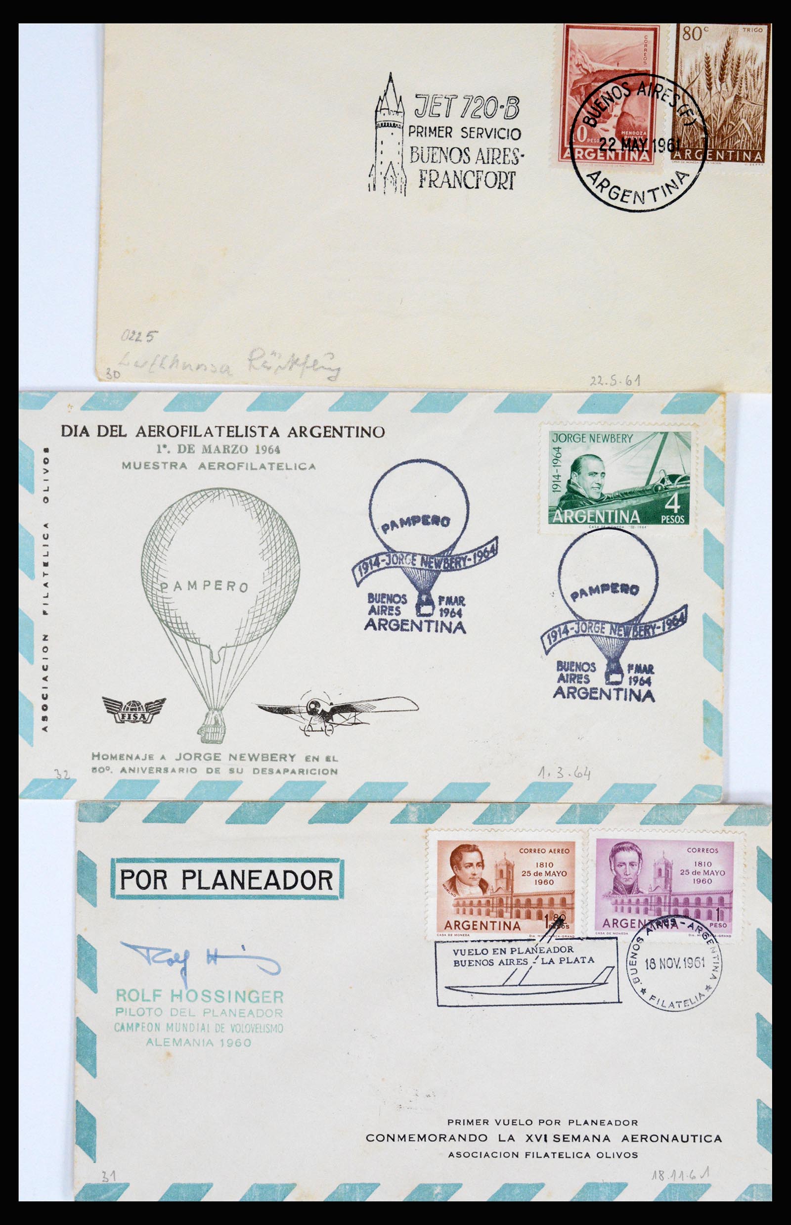 36997 049 - Postzegelverzameling 36997 Argentinië 1858-1998.