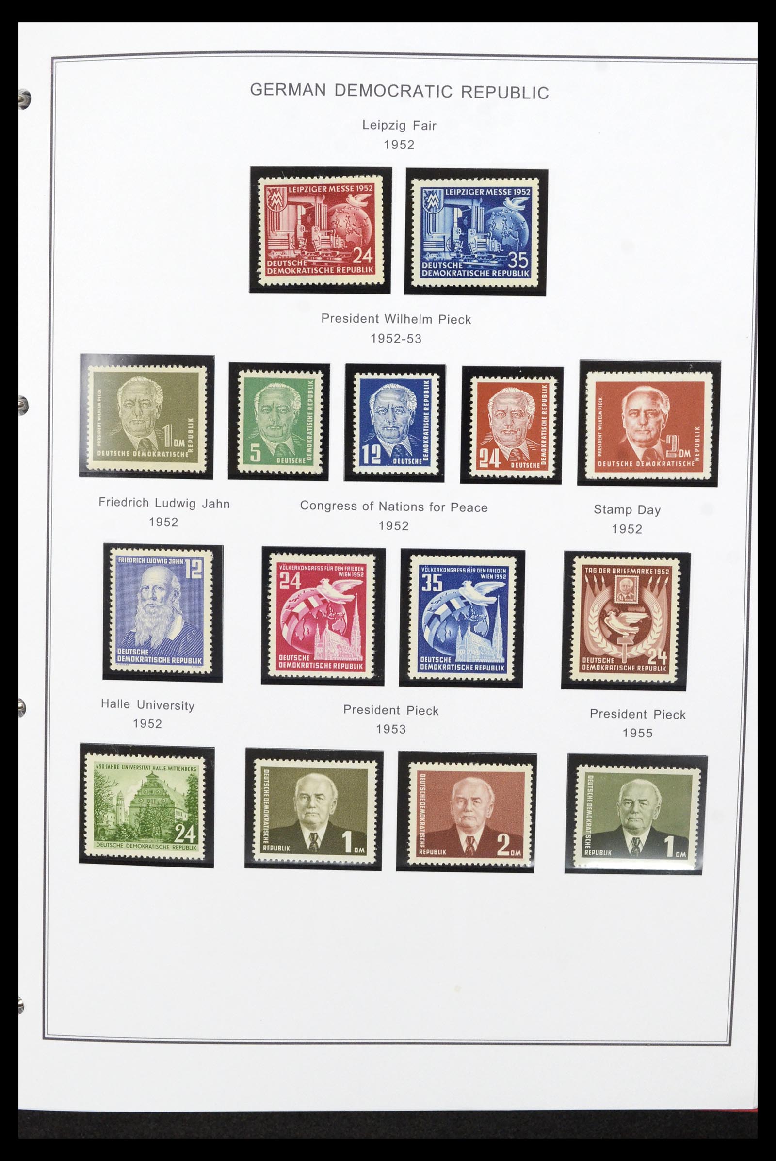36998 005 - Stamp collection 36998 GDR 1949-1990.