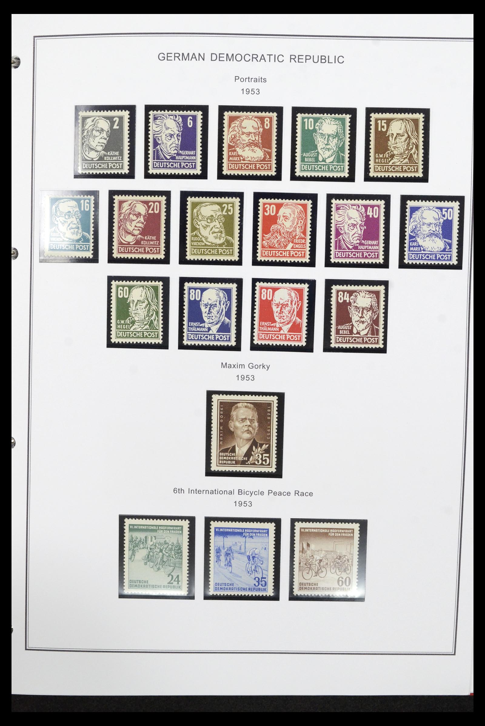 36998 006 - Postzegelverzameling 36998 DDR 1949-1990.