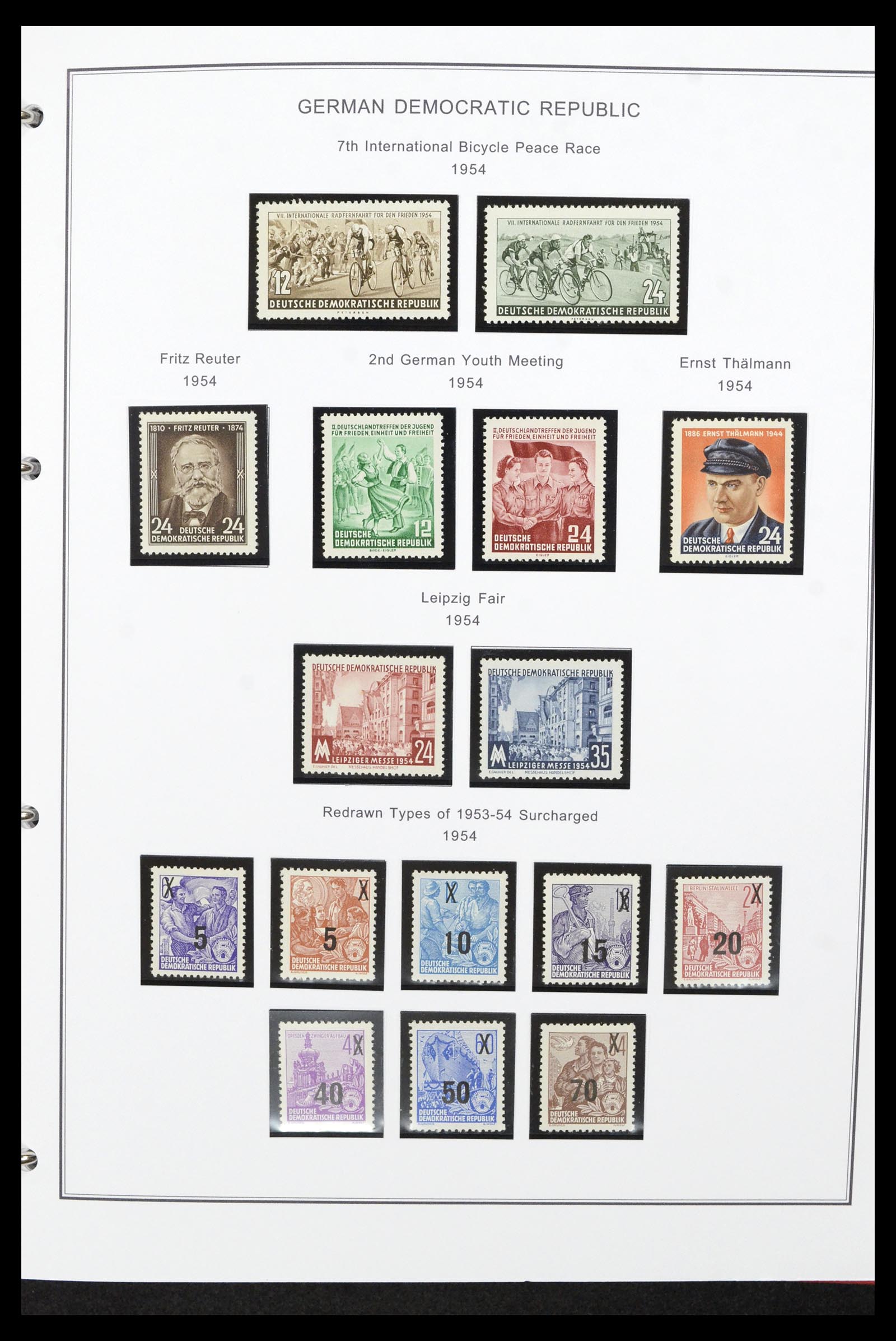 36998 013 - Stamp collection 36998 GDR 1949-1990.