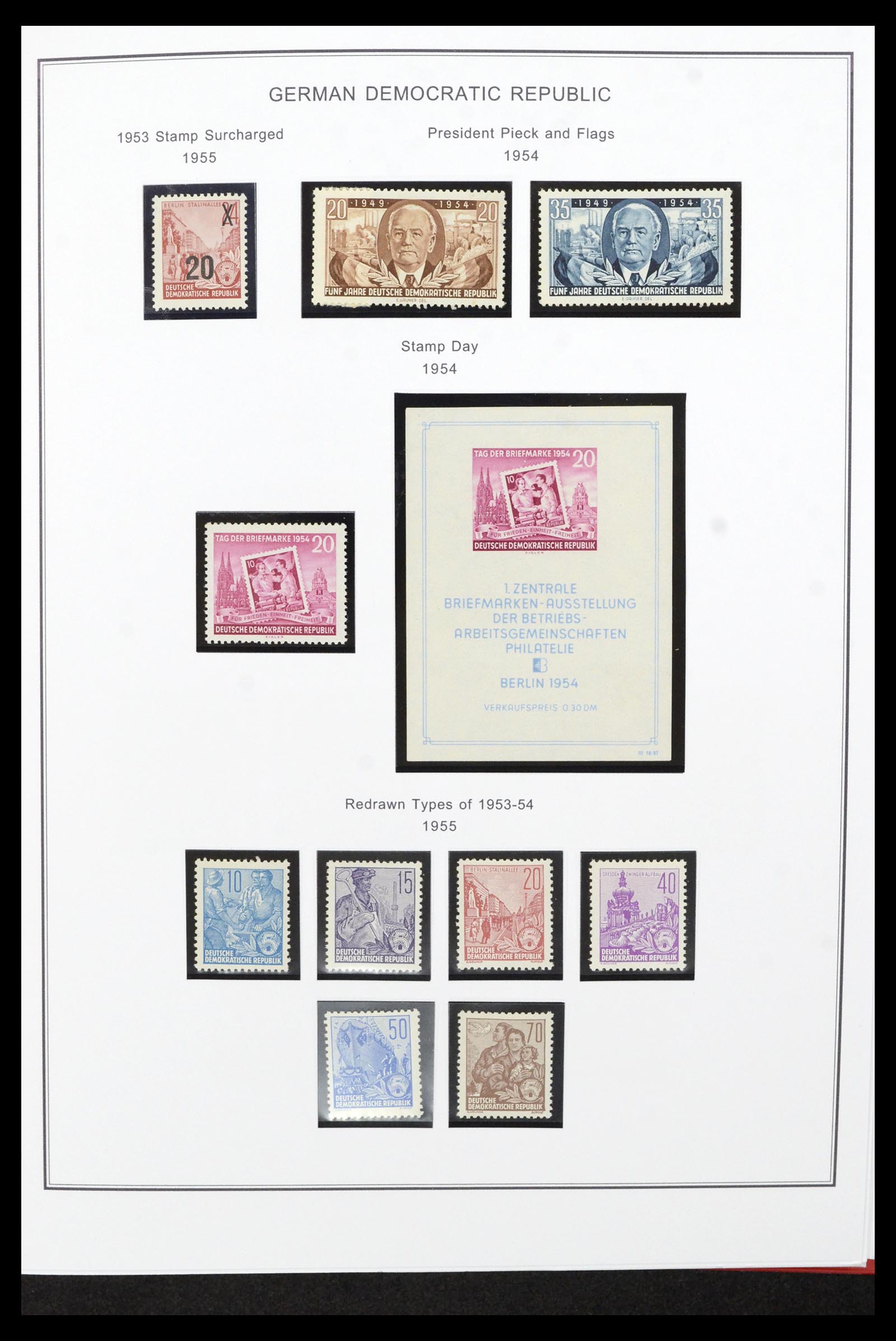 36998 014 - Stamp collection 36998 GDR 1949-1990.
