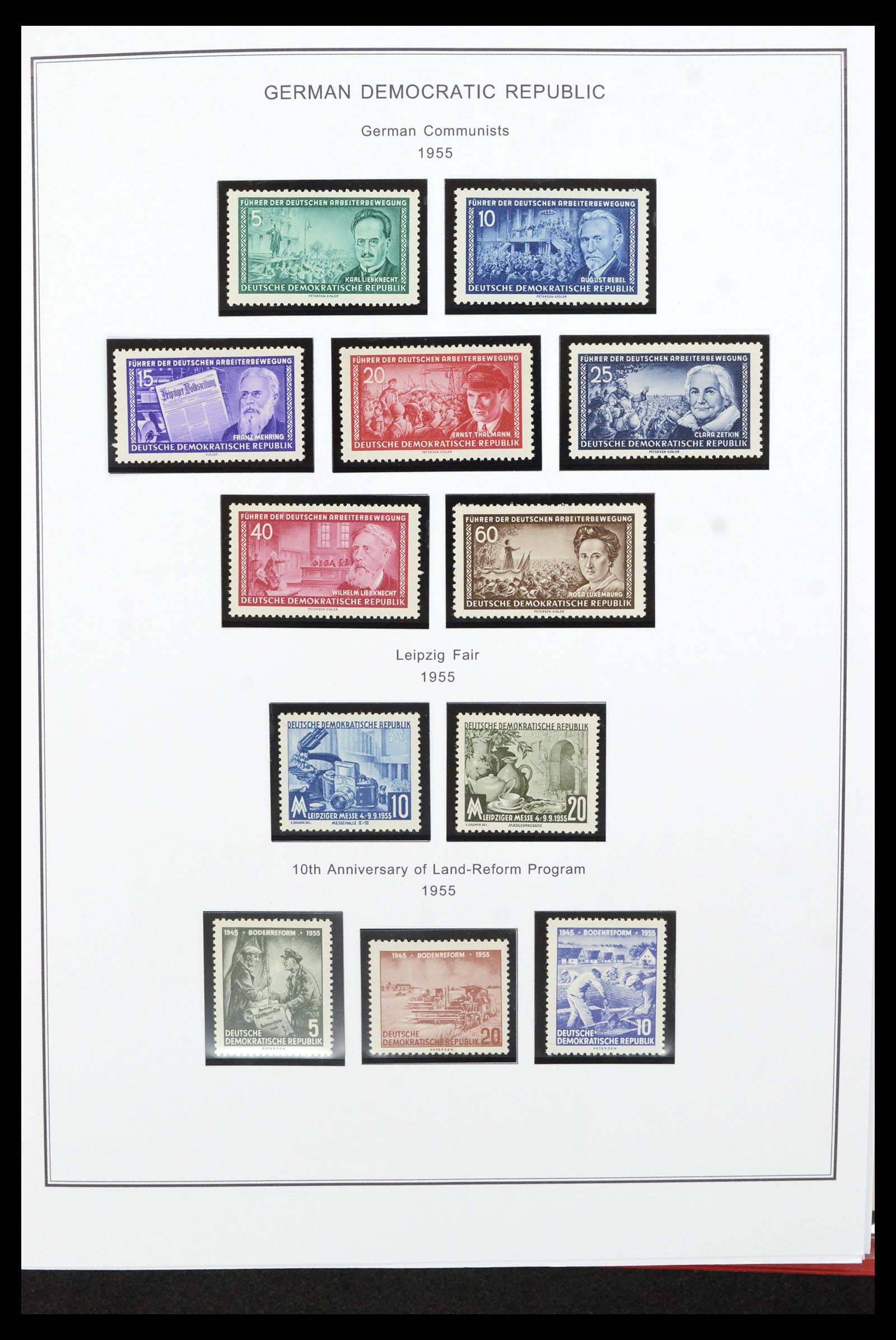 36998 017 - Stamp collection 36998 GDR 1949-1990.