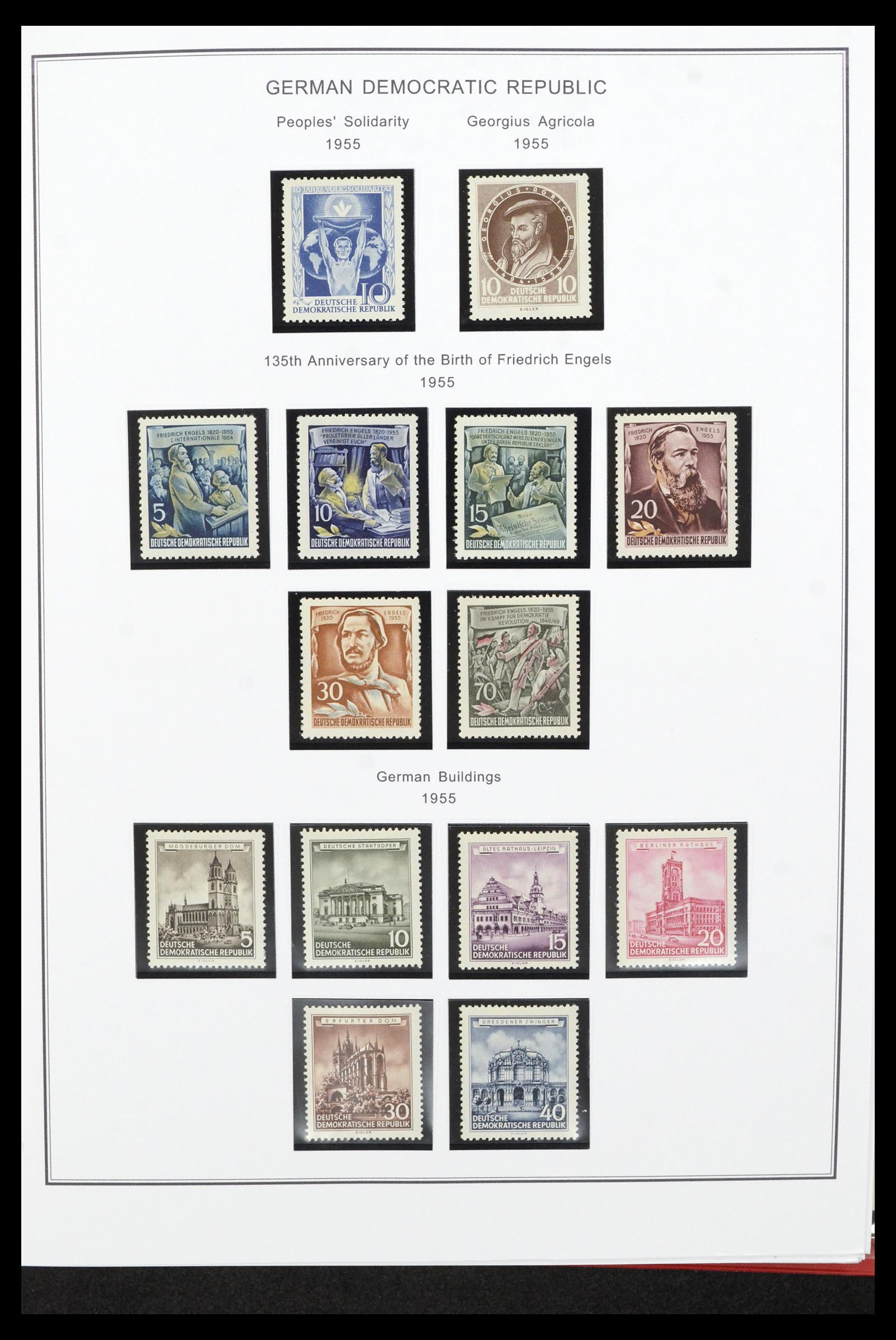 36998 018 - Stamp collection 36998 GDR 1949-1990.