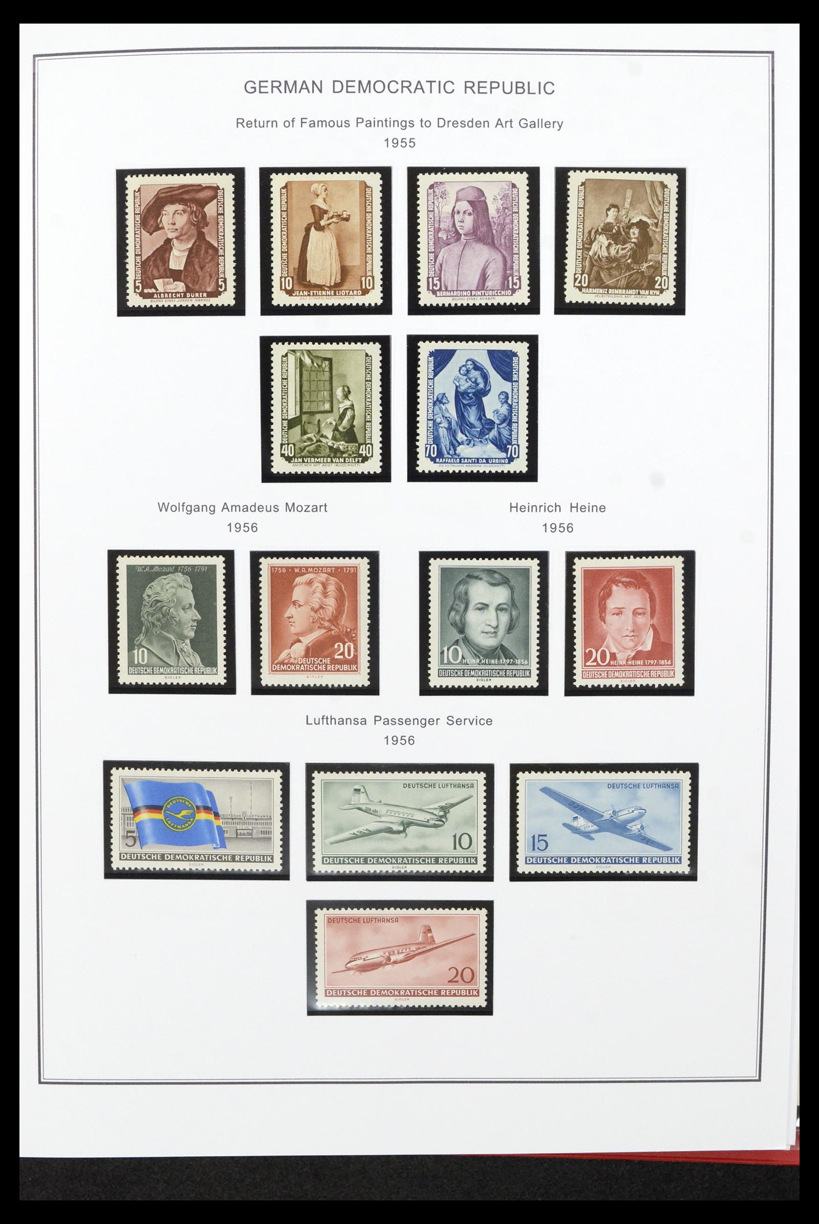 36998 020 - Stamp collection 36998 GDR 1949-1990.