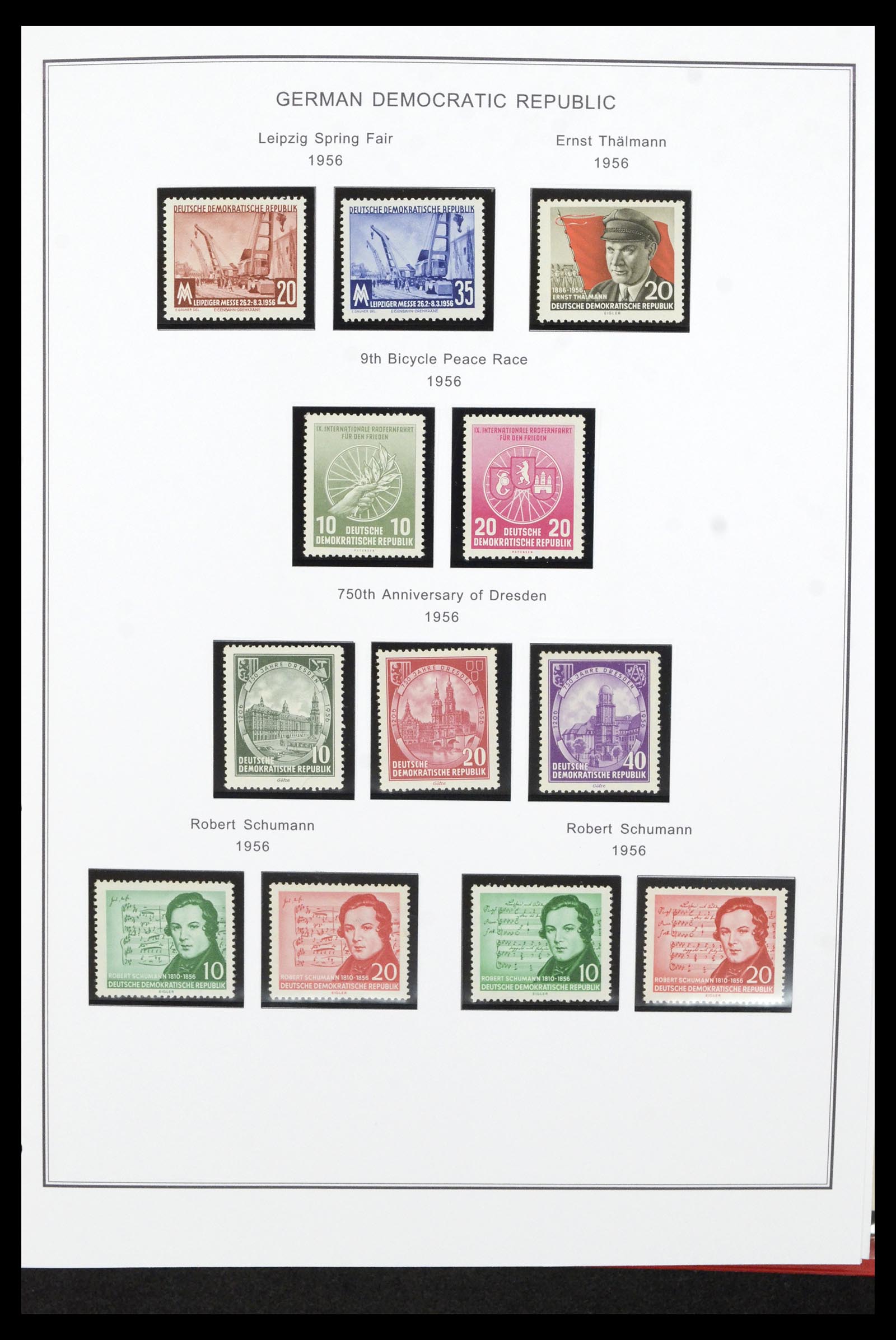 36998 021 - Stamp collection 36998 GDR 1949-1990.