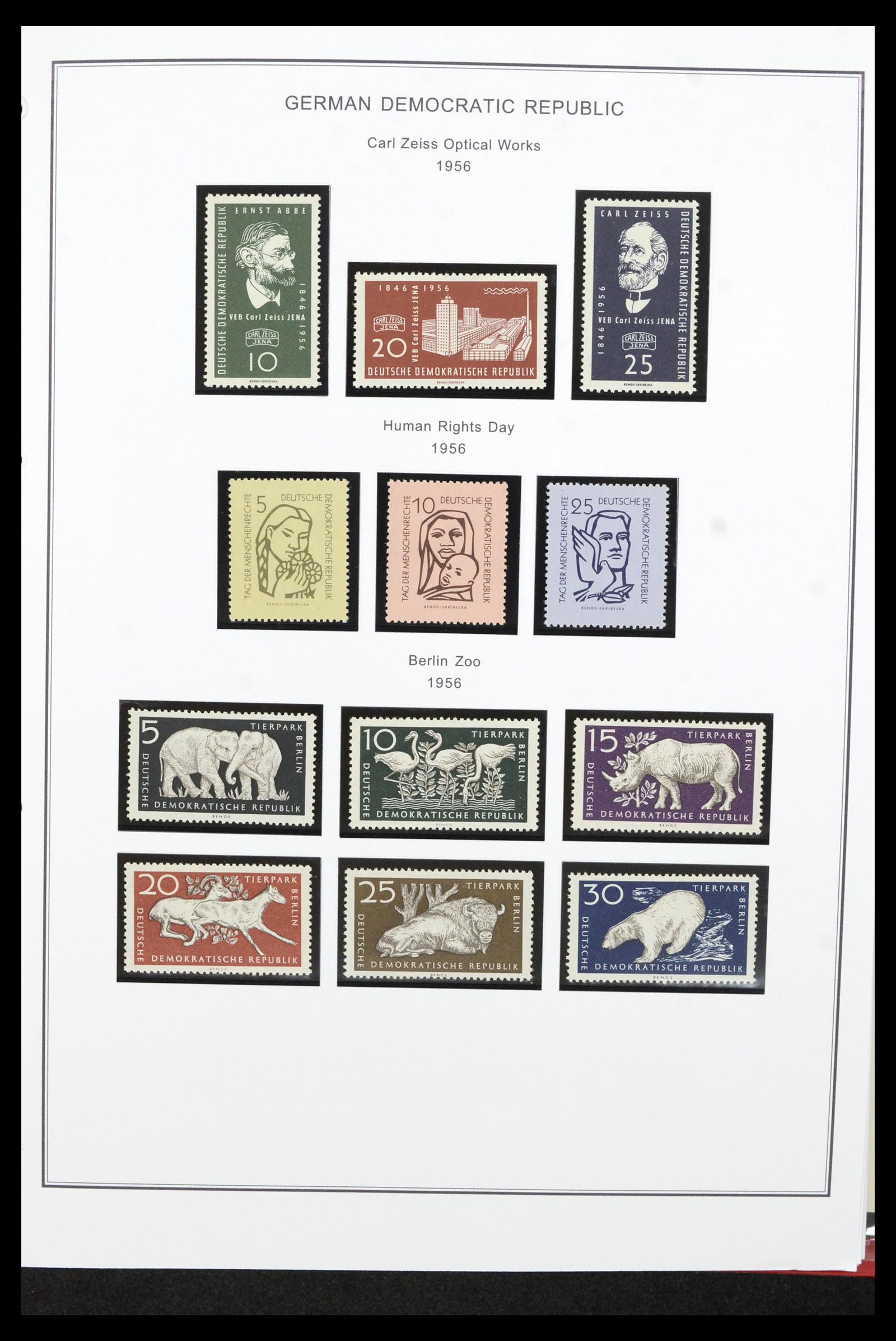 36998 024 - Stamp collection 36998 GDR 1949-1990.