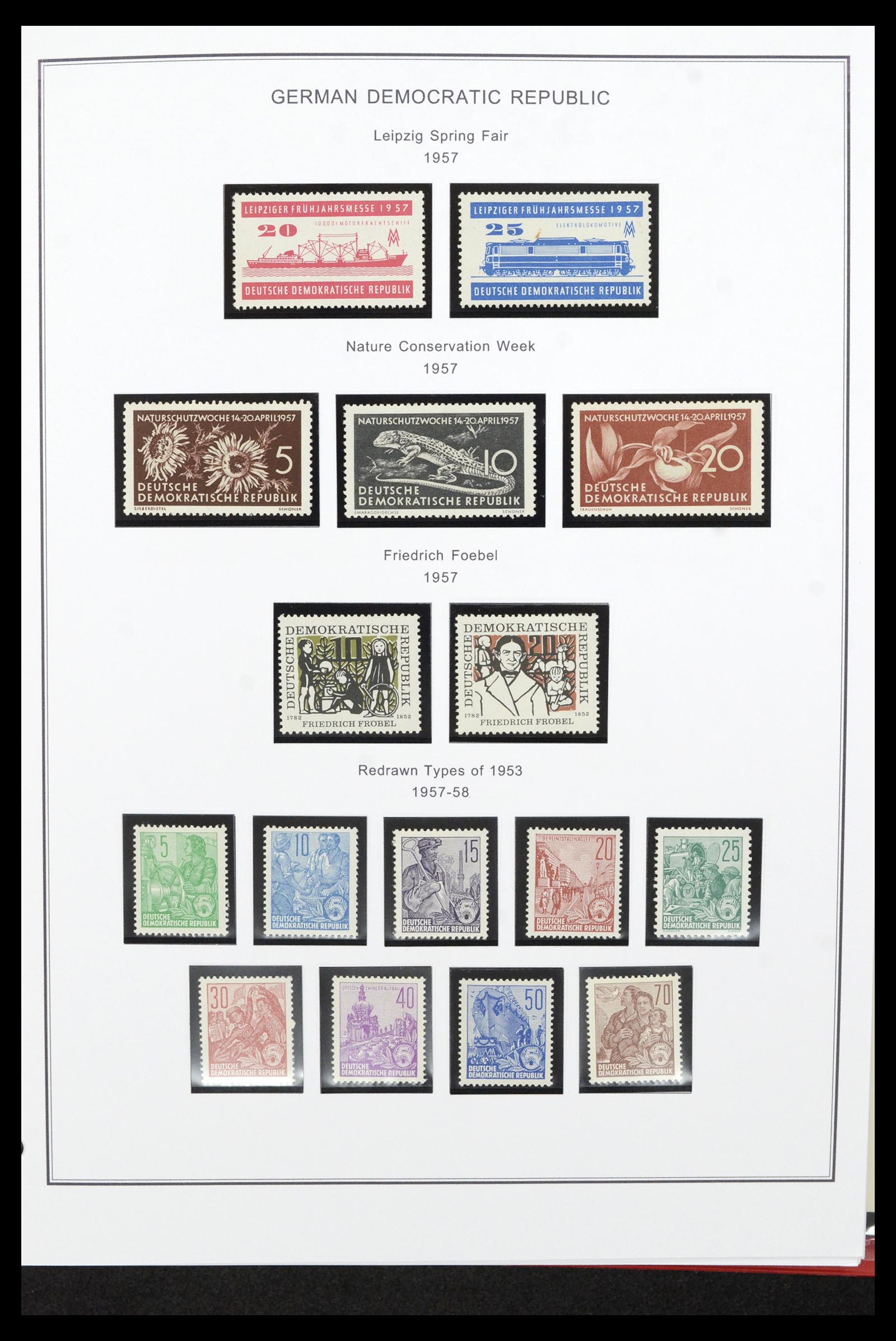 36998 025 - Stamp collection 36998 GDR 1949-1990.