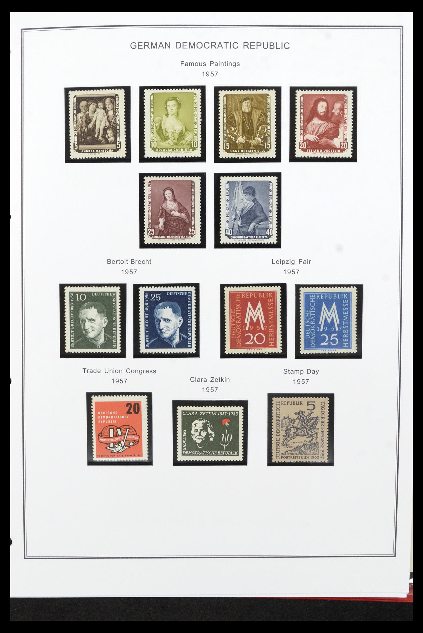 36998 027 - Postzegelverzameling 36998 DDR 1949-1990.
