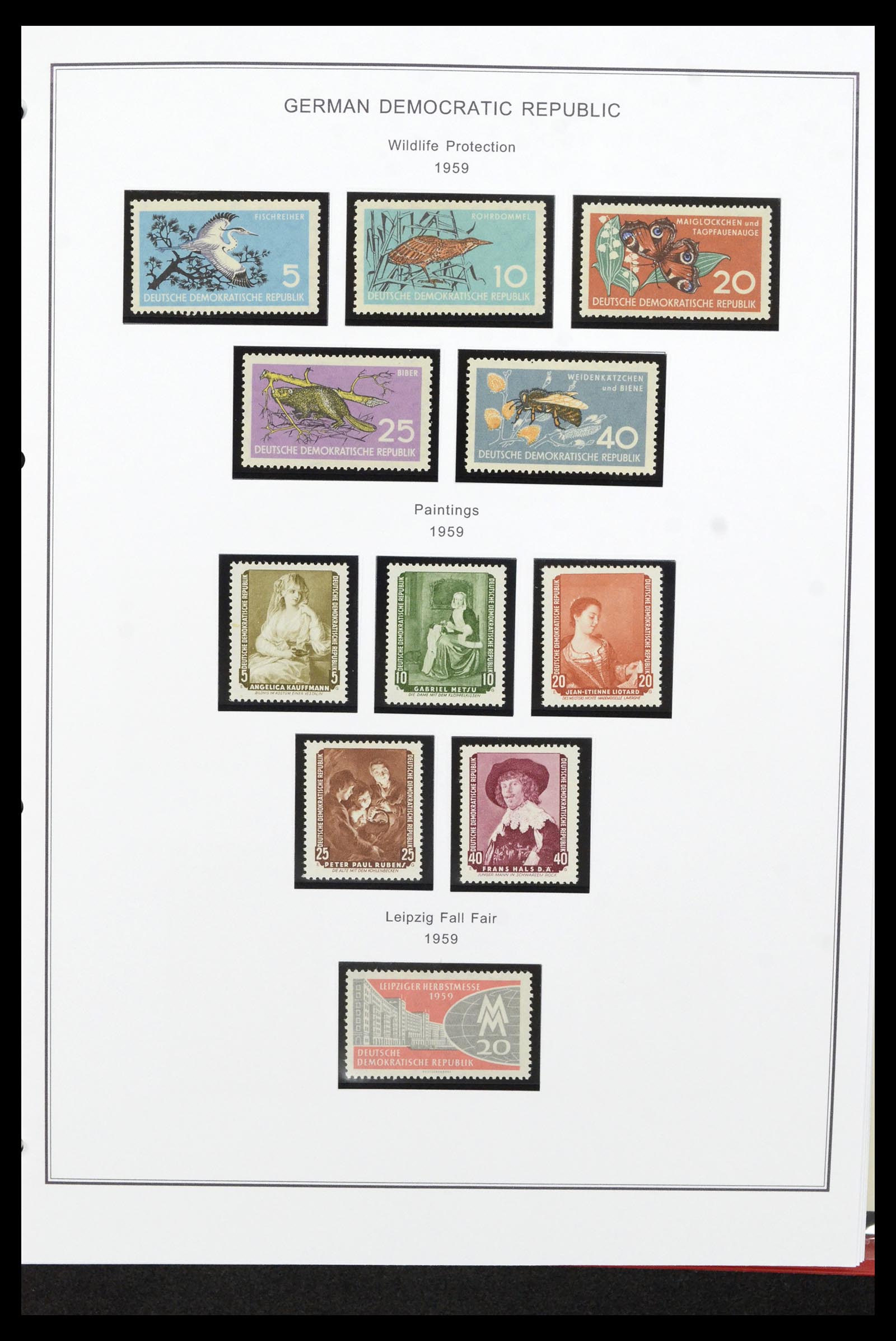 36998 033 - Stamp collection 36998 GDR 1949-1990.