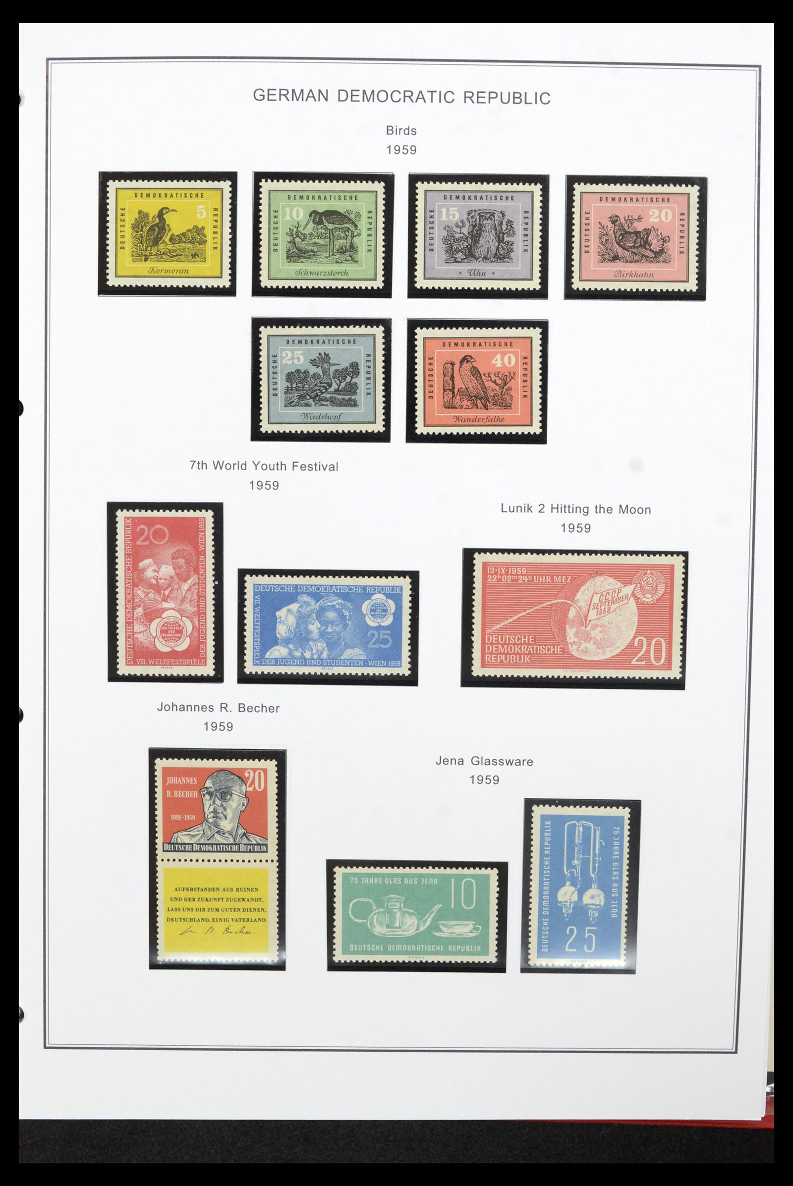 36998 034 - Stamp collection 36998 GDR 1949-1990.