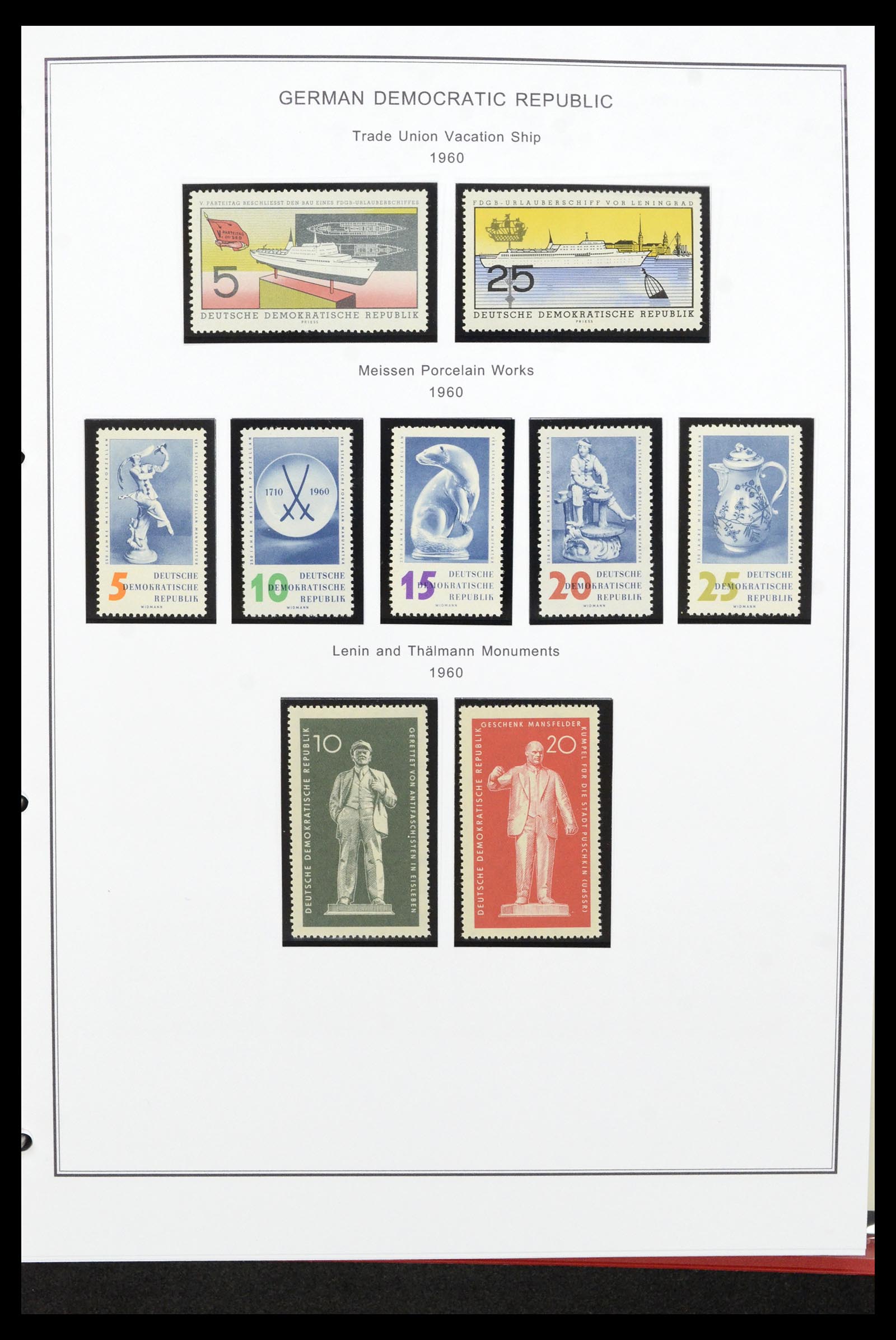 36998 038 - Stamp collection 36998 GDR 1949-1990.