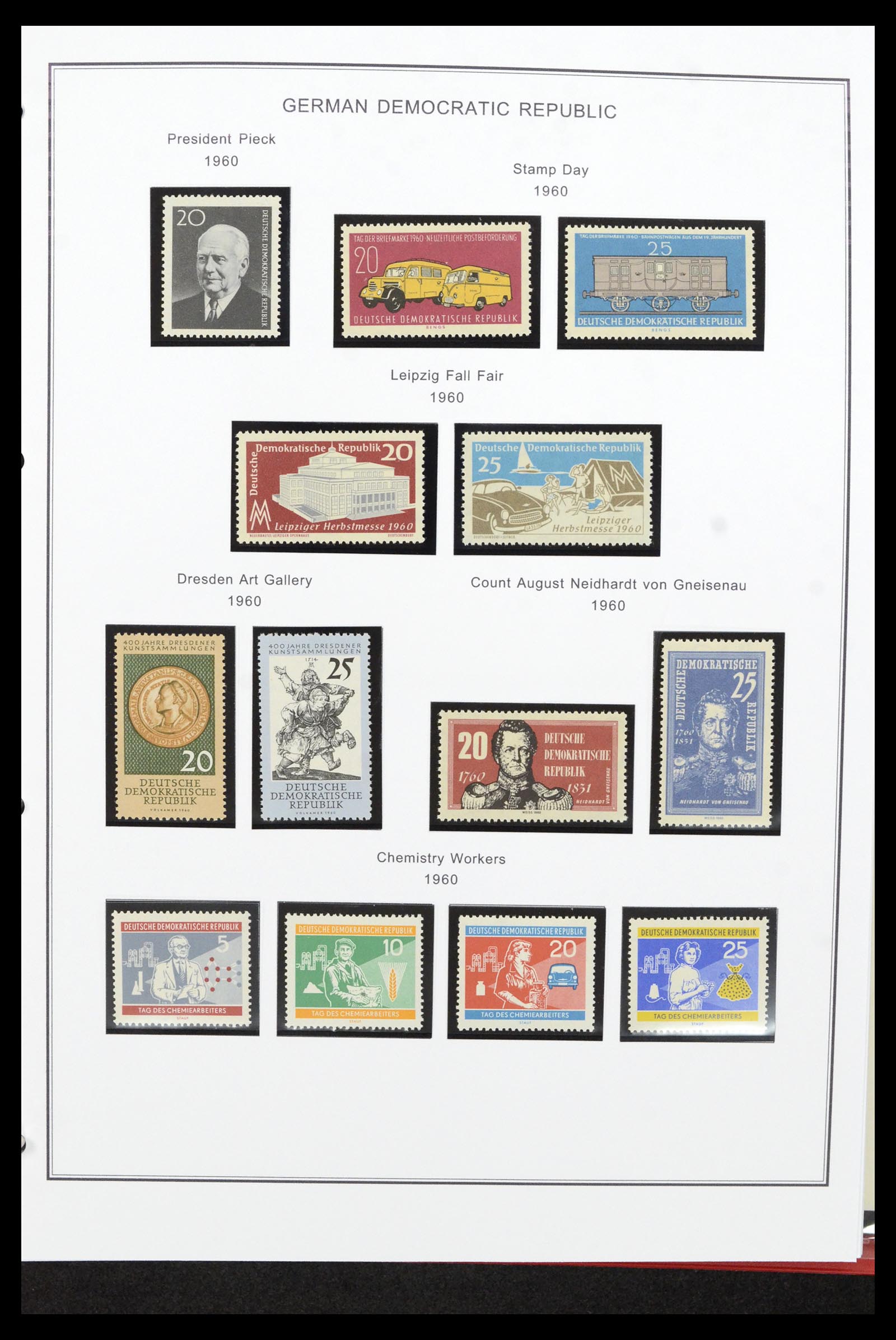 36998 039 - Stamp collection 36998 GDR 1949-1990.