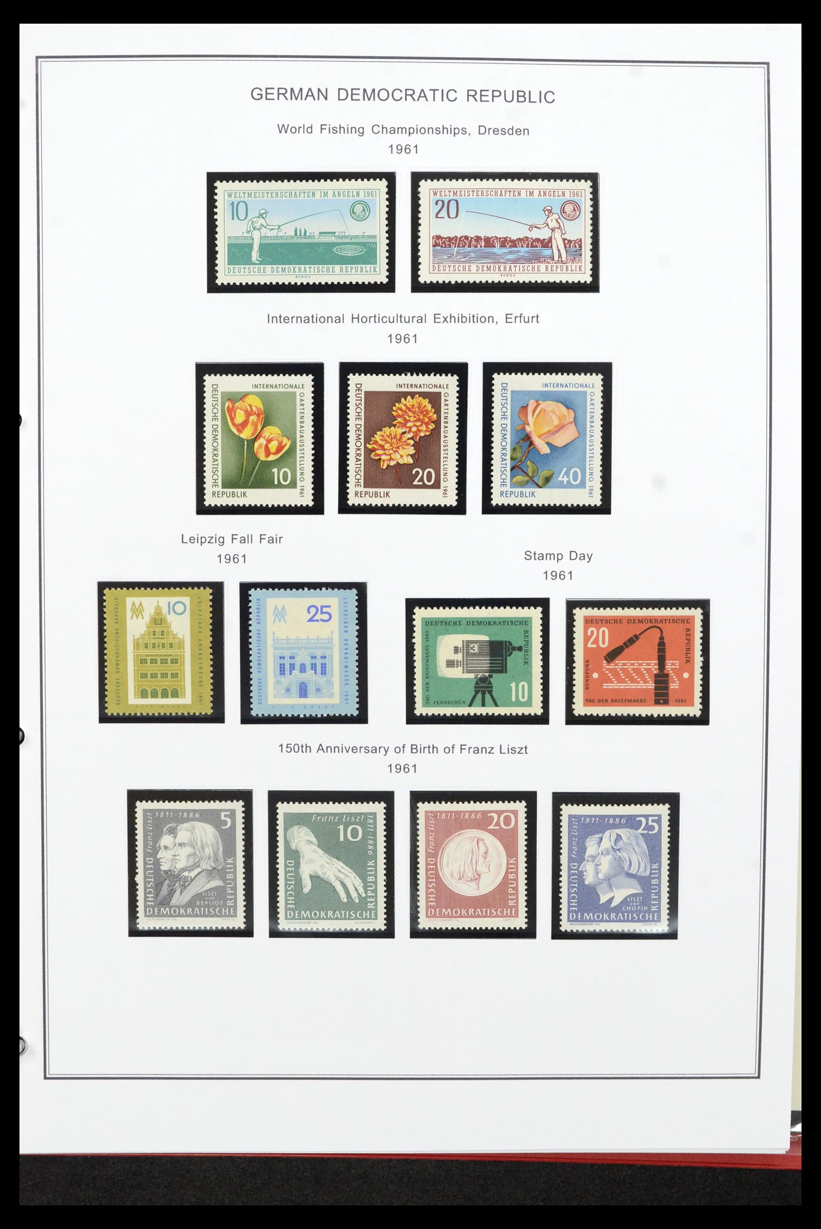 36998 044 - Stamp collection 36998 GDR 1949-1990.