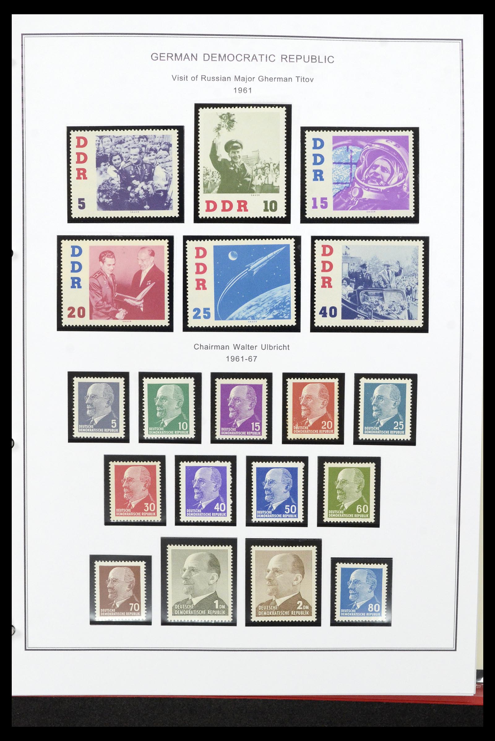 36998 045 - Stamp collection 36998 GDR 1949-1990.