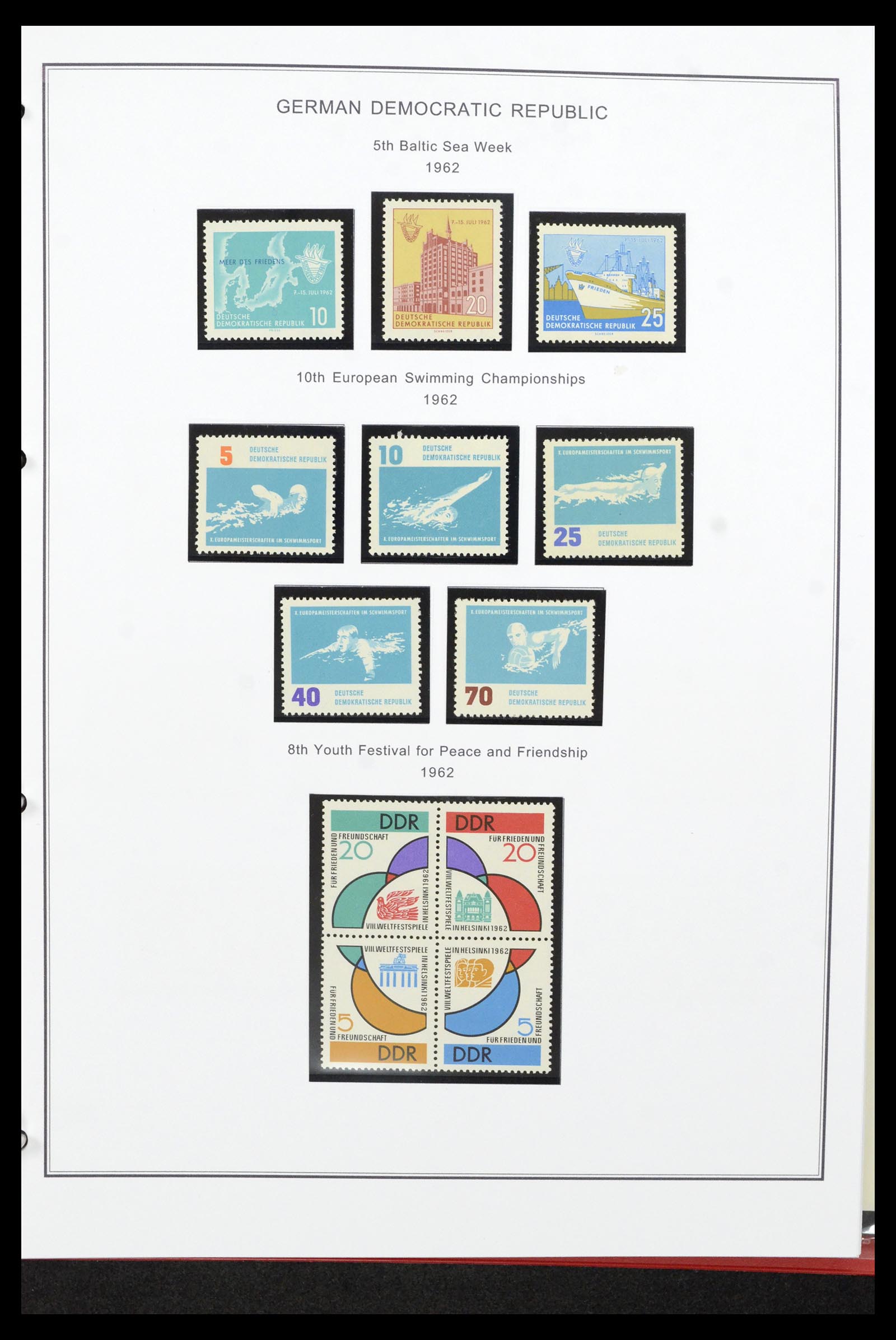 36998 048 - Postzegelverzameling 36998 DDR 1949-1990.
