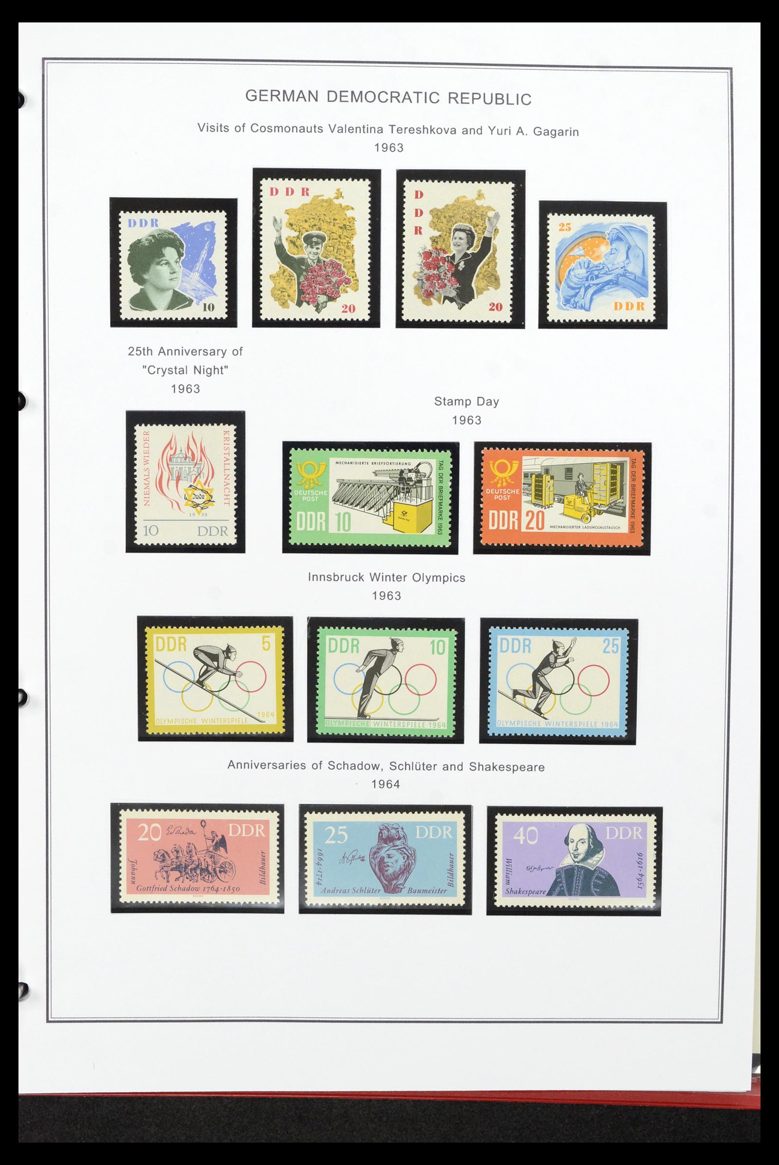 36998 056 - Postzegelverzameling 36998 DDR 1949-1990.