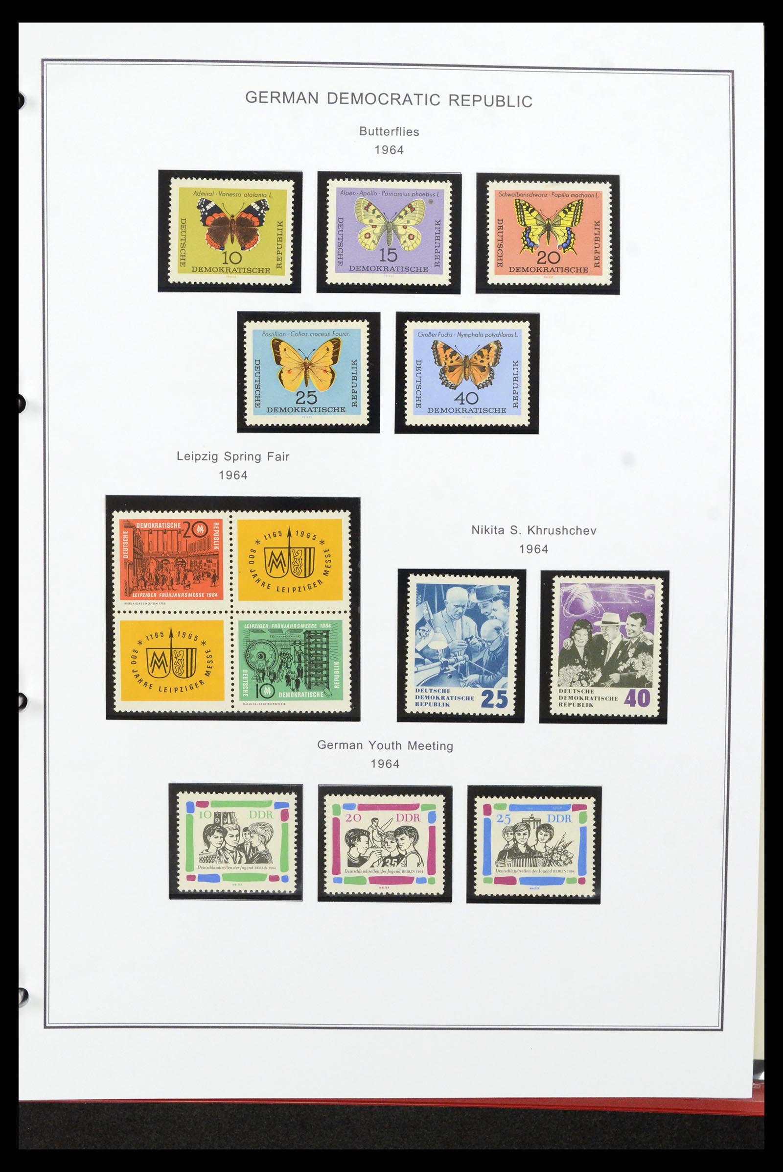36998 057 - Stamp collection 36998 GDR 1949-1990.