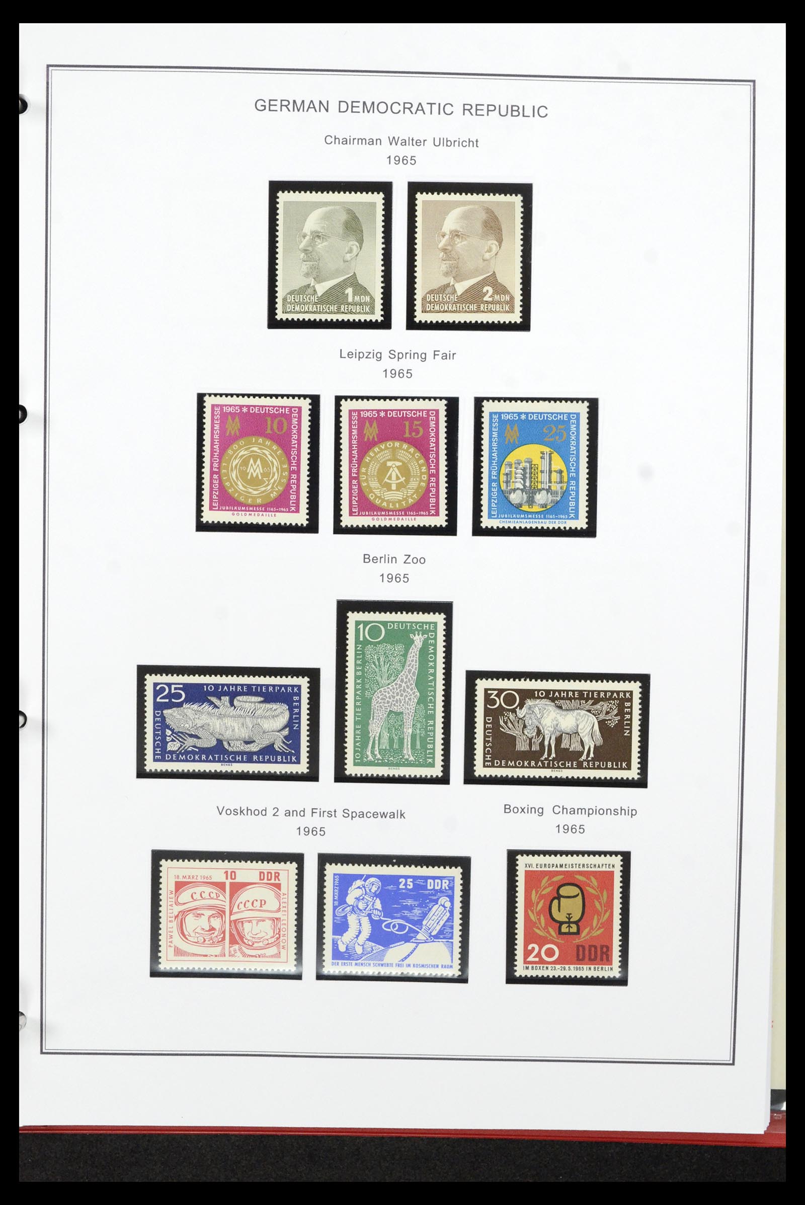 36998 065 - Postzegelverzameling 36998 DDR 1949-1990.