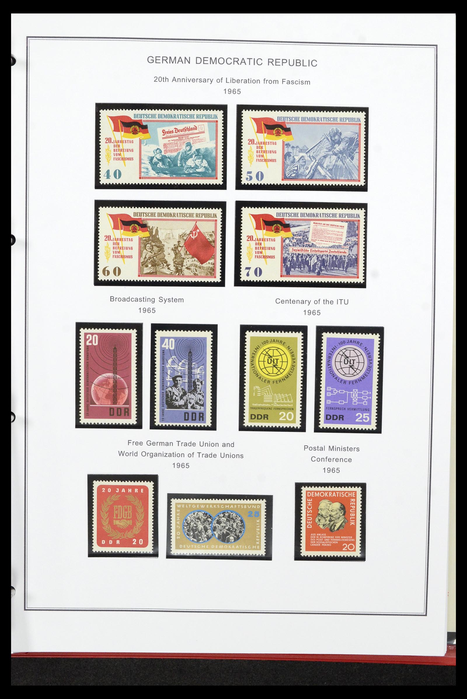 36998 066 - Postzegelverzameling 36998 DDR 1949-1990.