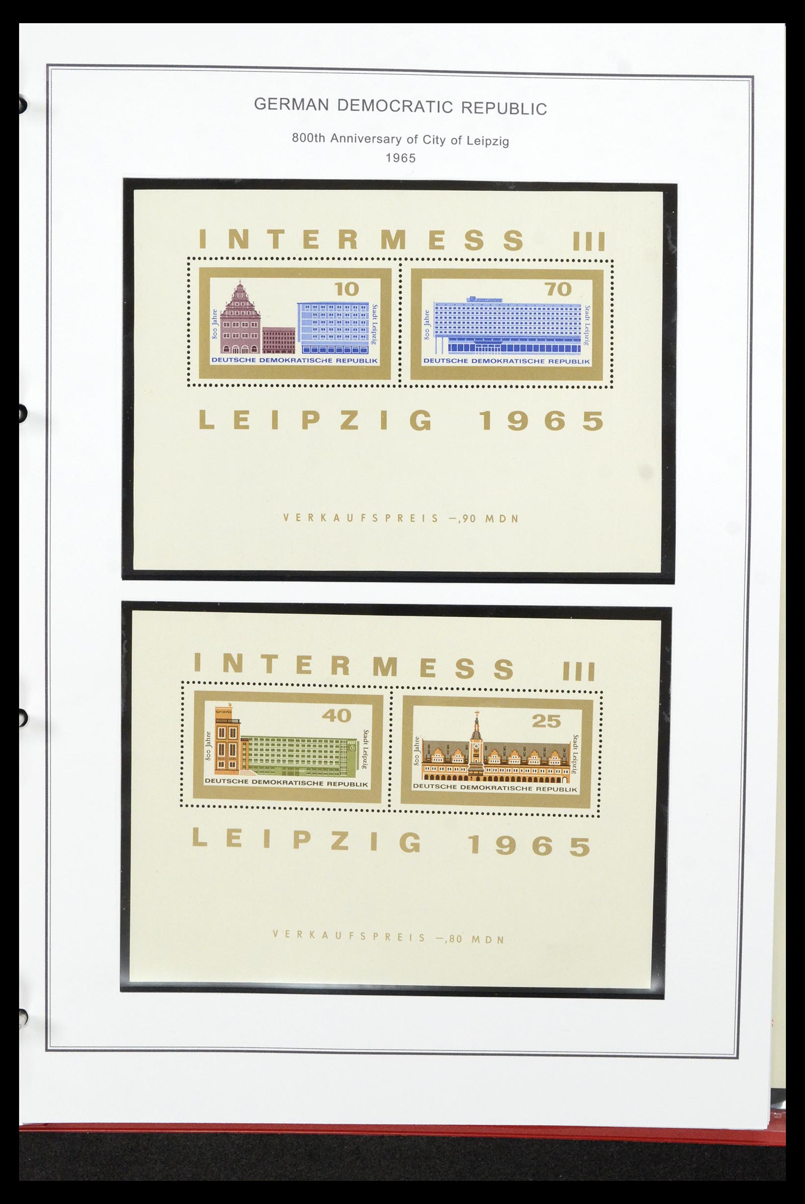 36998 068 - Postzegelverzameling 36998 DDR 1949-1990.