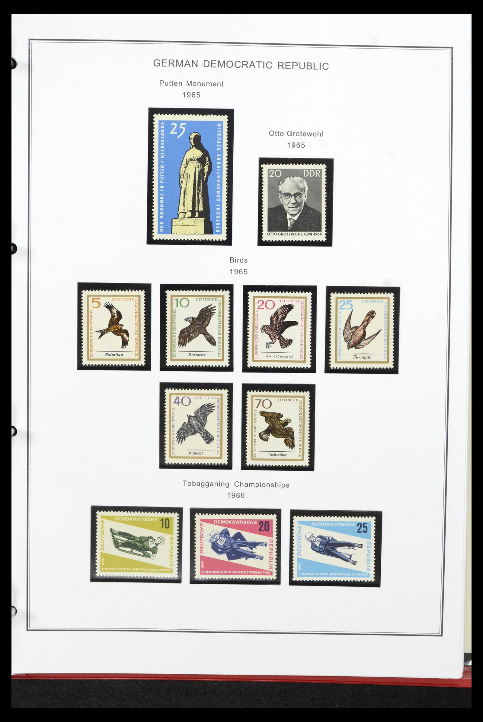 36998 070 - Postzegelverzameling 36998 DDR 1949-1990.