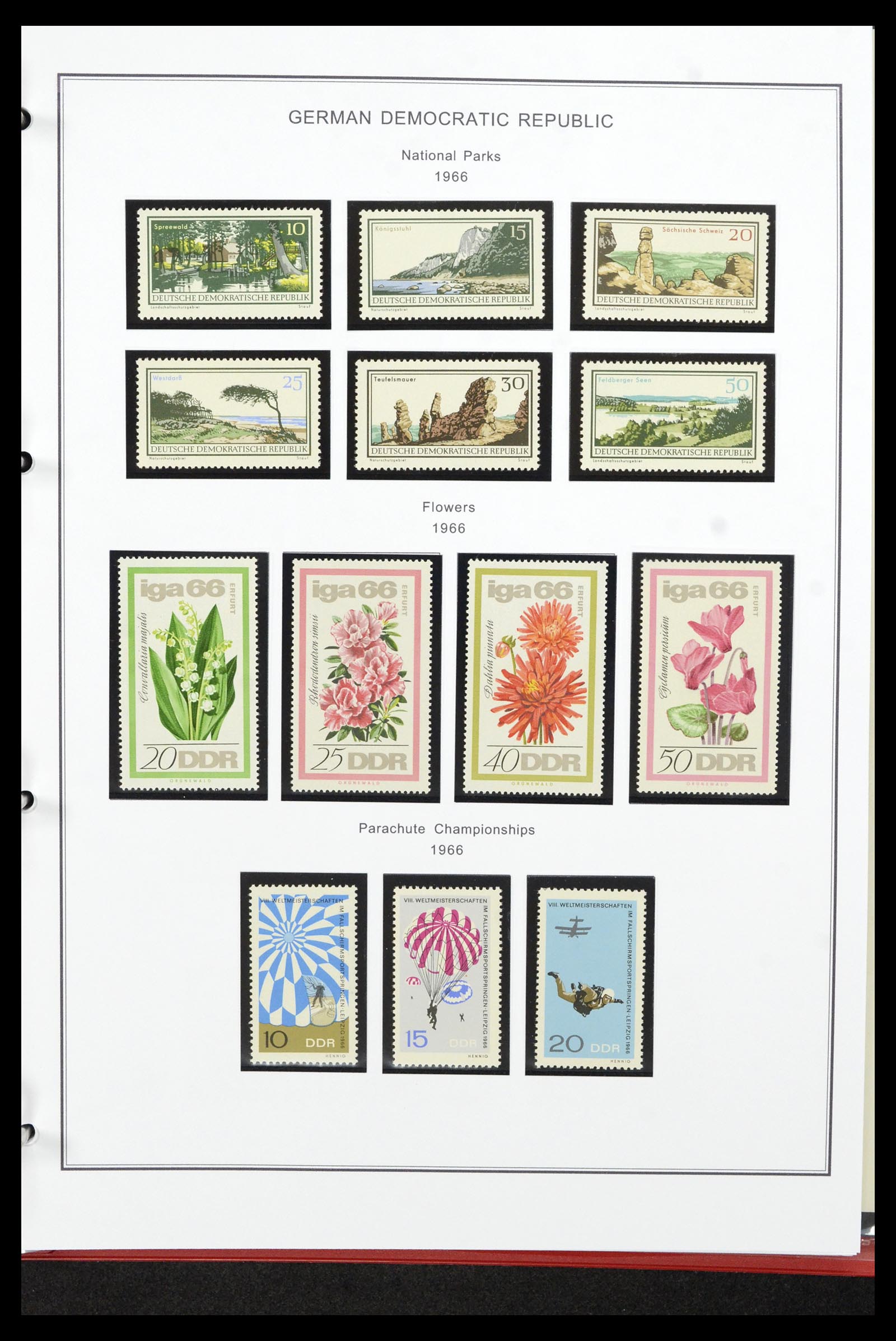 36998 074 - Postzegelverzameling 36998 DDR 1949-1990.