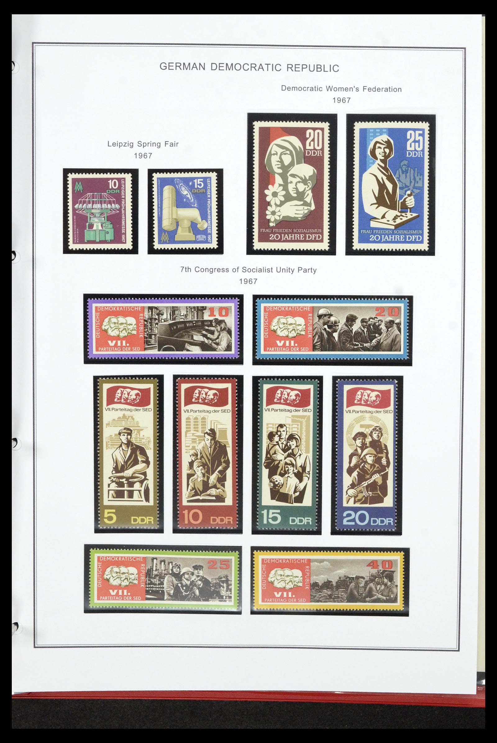 36998 080 - Postzegelverzameling 36998 DDR 1949-1990.