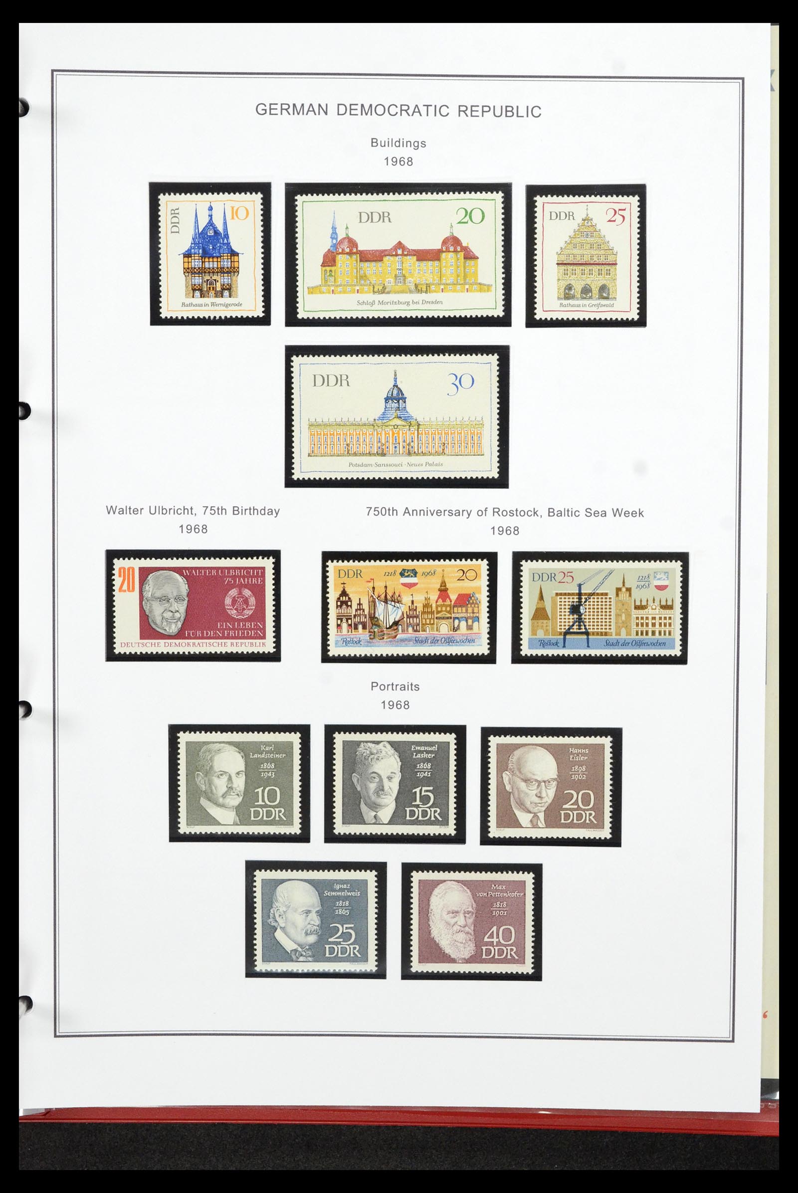 36998 092 - Postzegelverzameling 36998 DDR 1949-1990.
