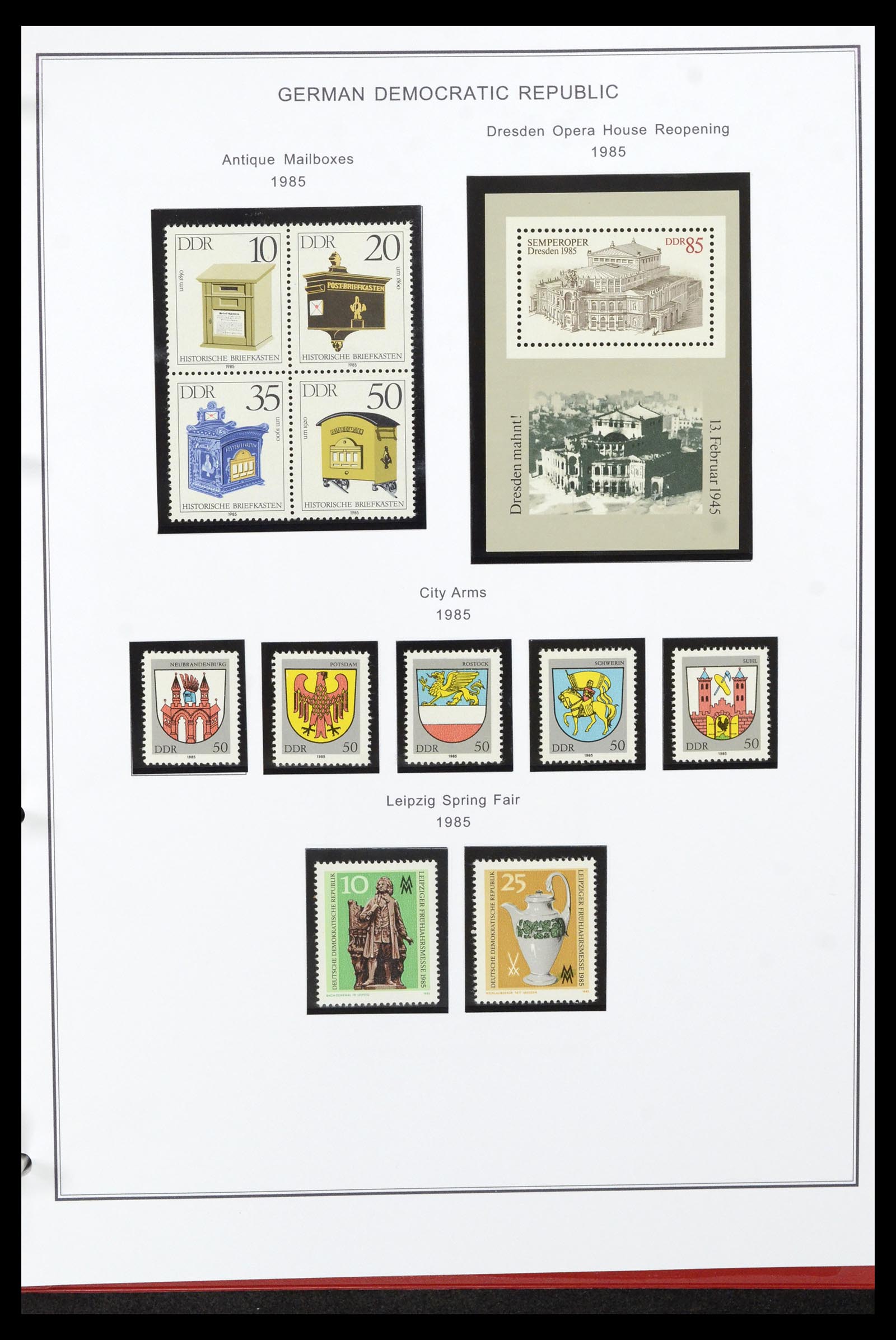 36998 283 - Postzegelverzameling 36998 DDR 1949-1990.