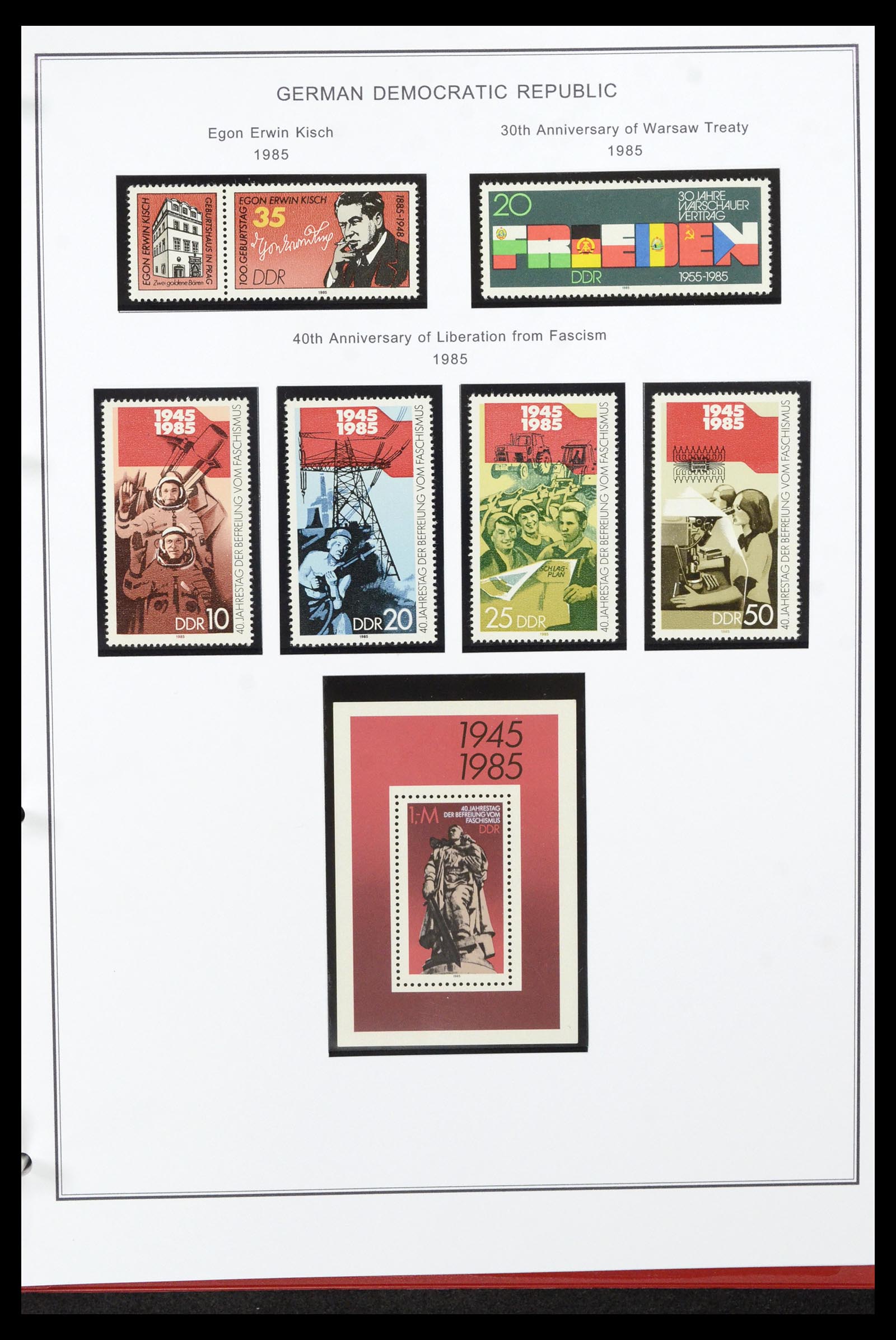 36998 284 - Postzegelverzameling 36998 DDR 1949-1990.