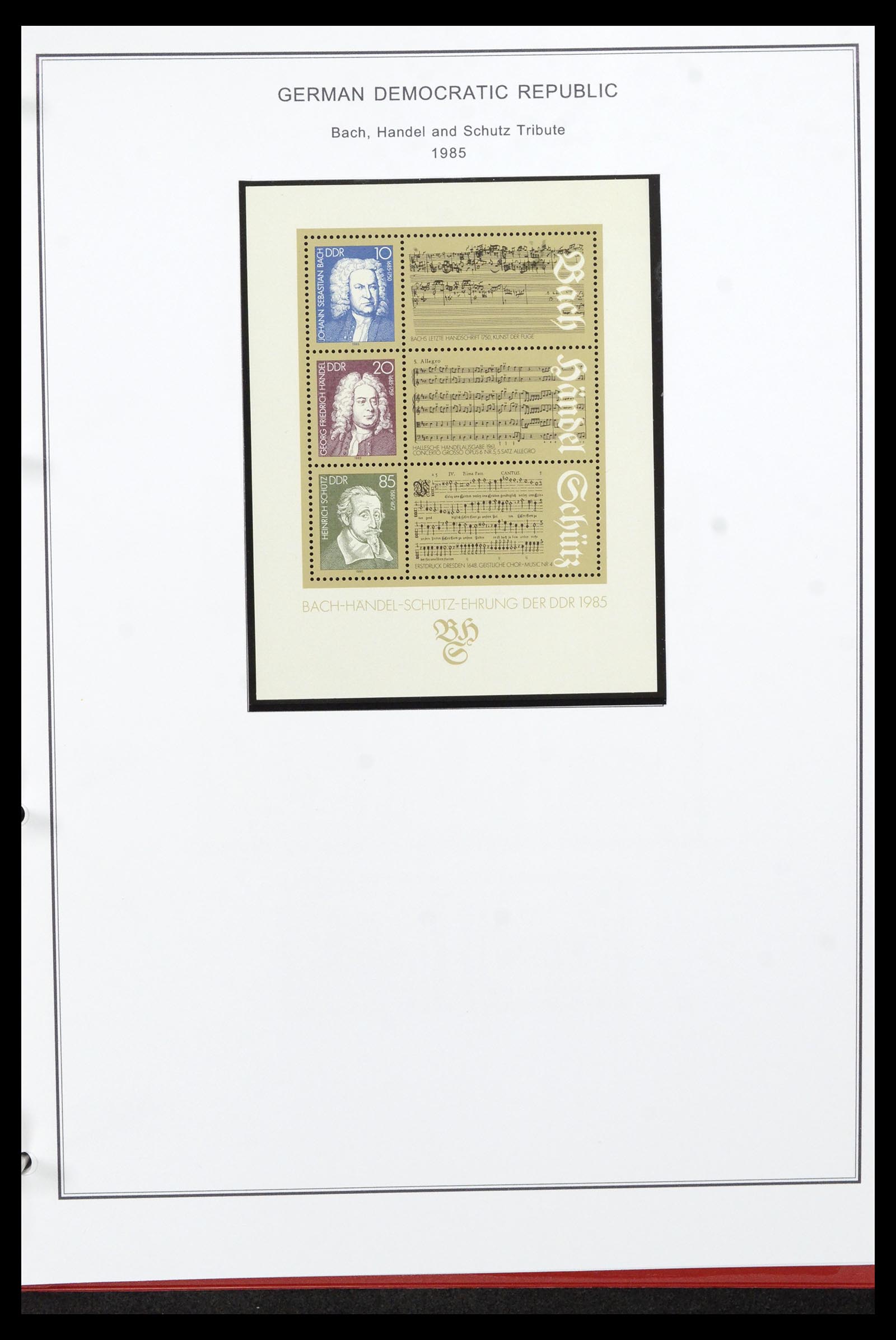 36998 285 - Postzegelverzameling 36998 DDR 1949-1990.