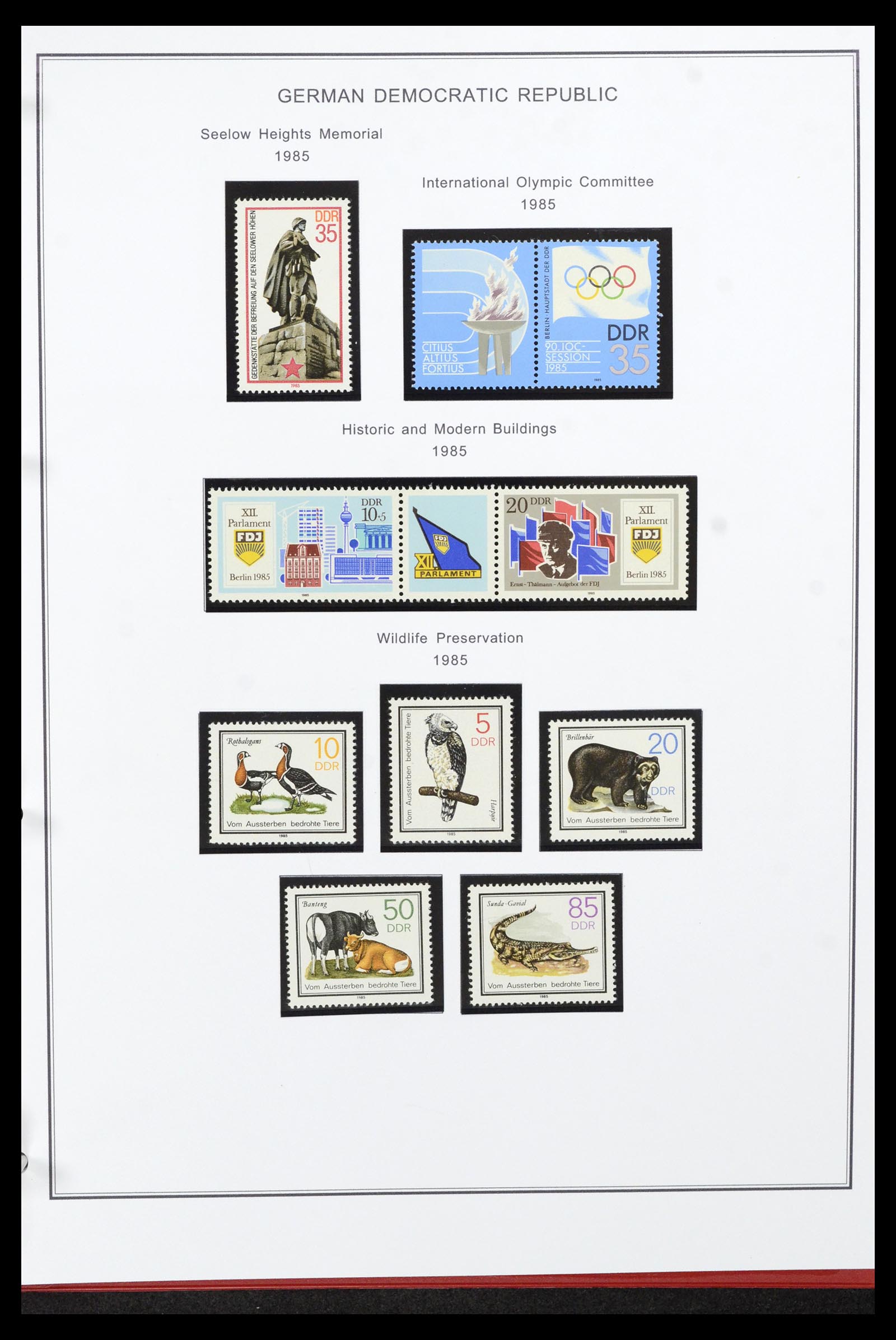 36998 286 - Postzegelverzameling 36998 DDR 1949-1990.