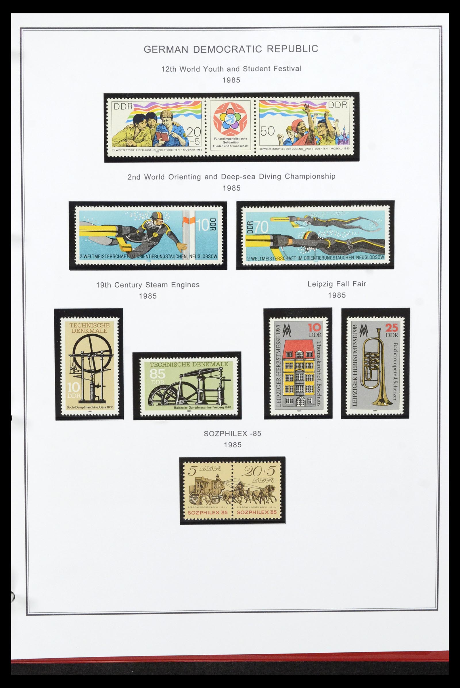 36998 287 - Postzegelverzameling 36998 DDR 1949-1990.