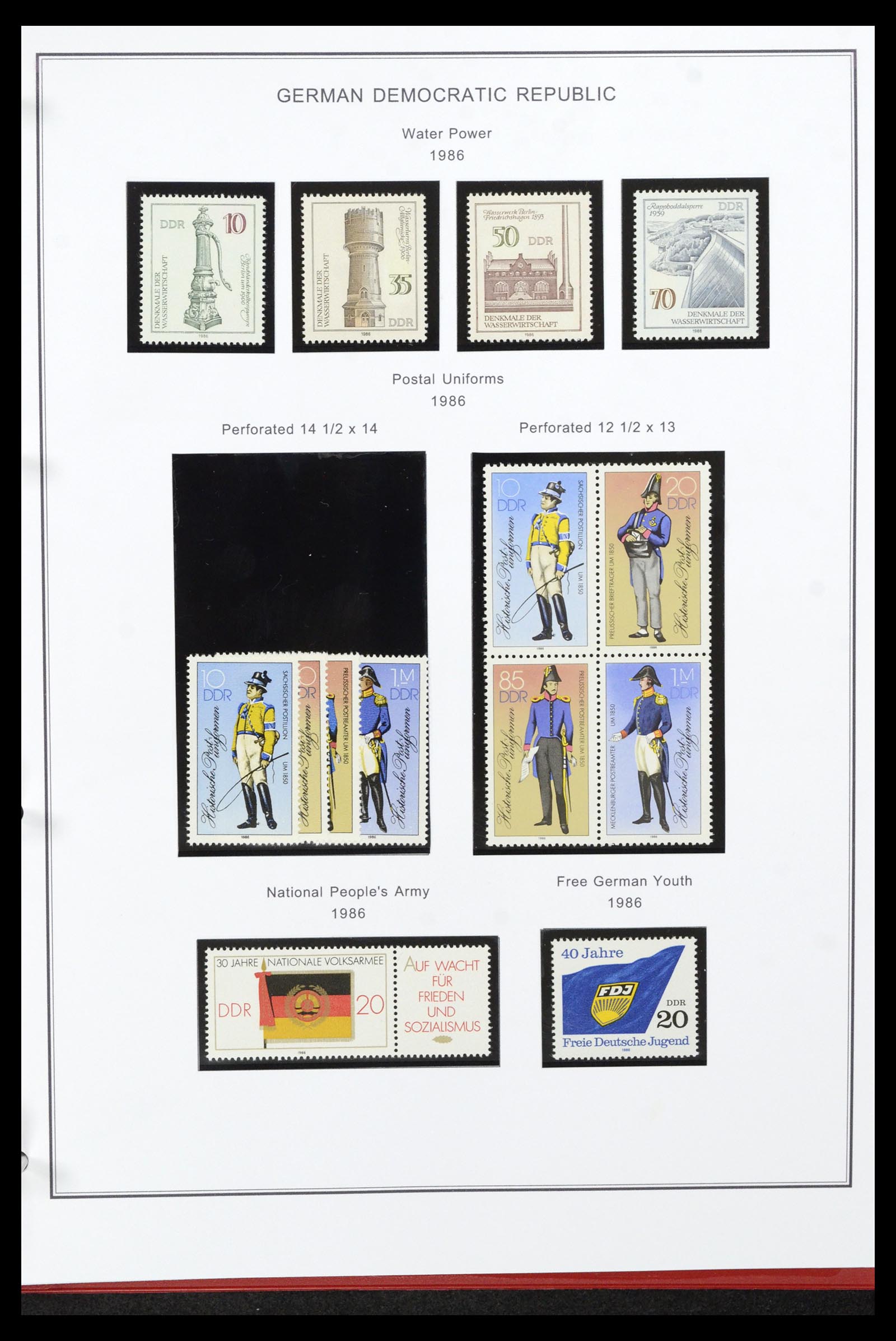 36998 291 - Postzegelverzameling 36998 DDR 1949-1990.